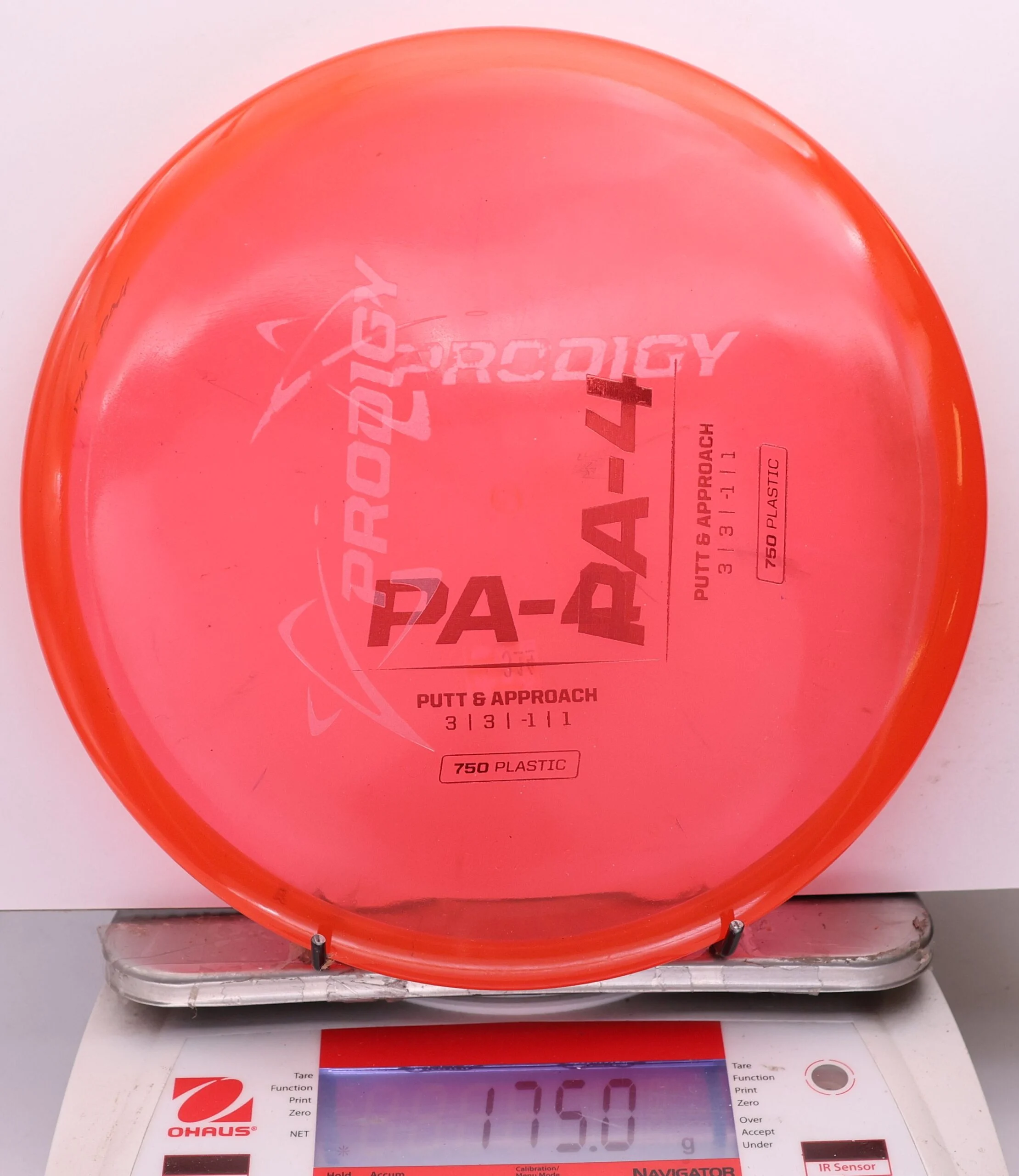 1175281 X-Out Prodigy PA4, 750 - #314 Red, 175
