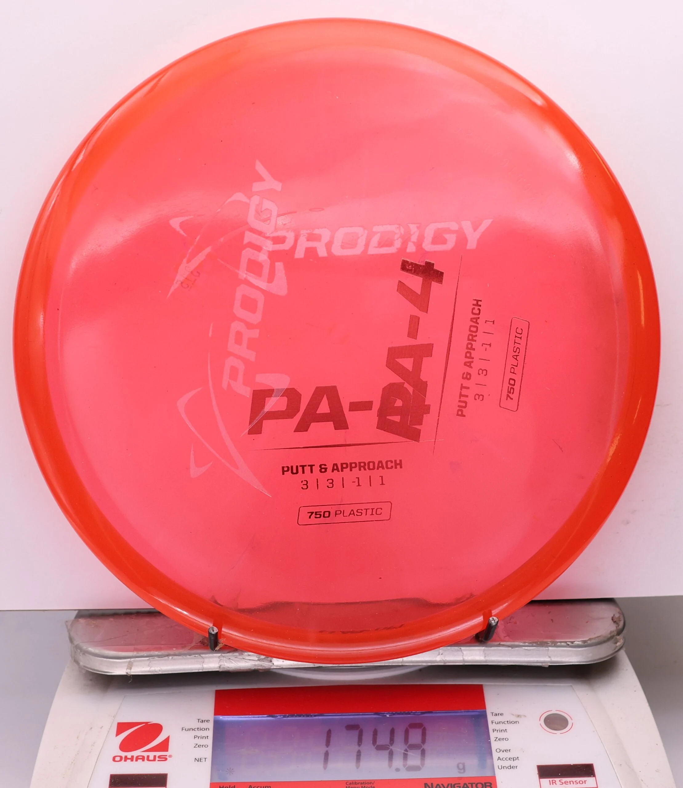 1175282 X-Out Prodigy PA4, 750 - #315 Red, 175