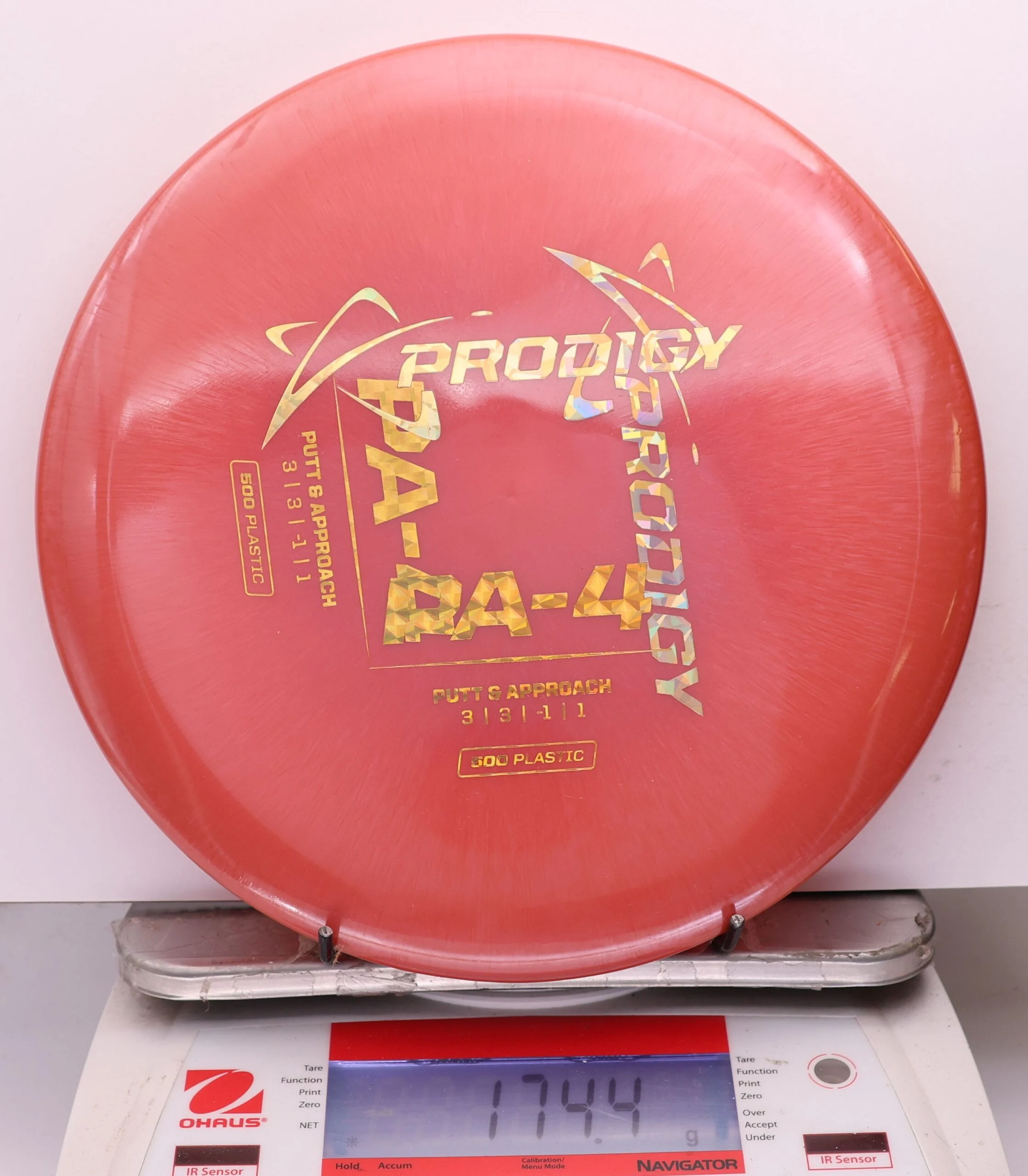 1175295 X-Out Prodigy PA4, 500 - #312 RedOrange, 174