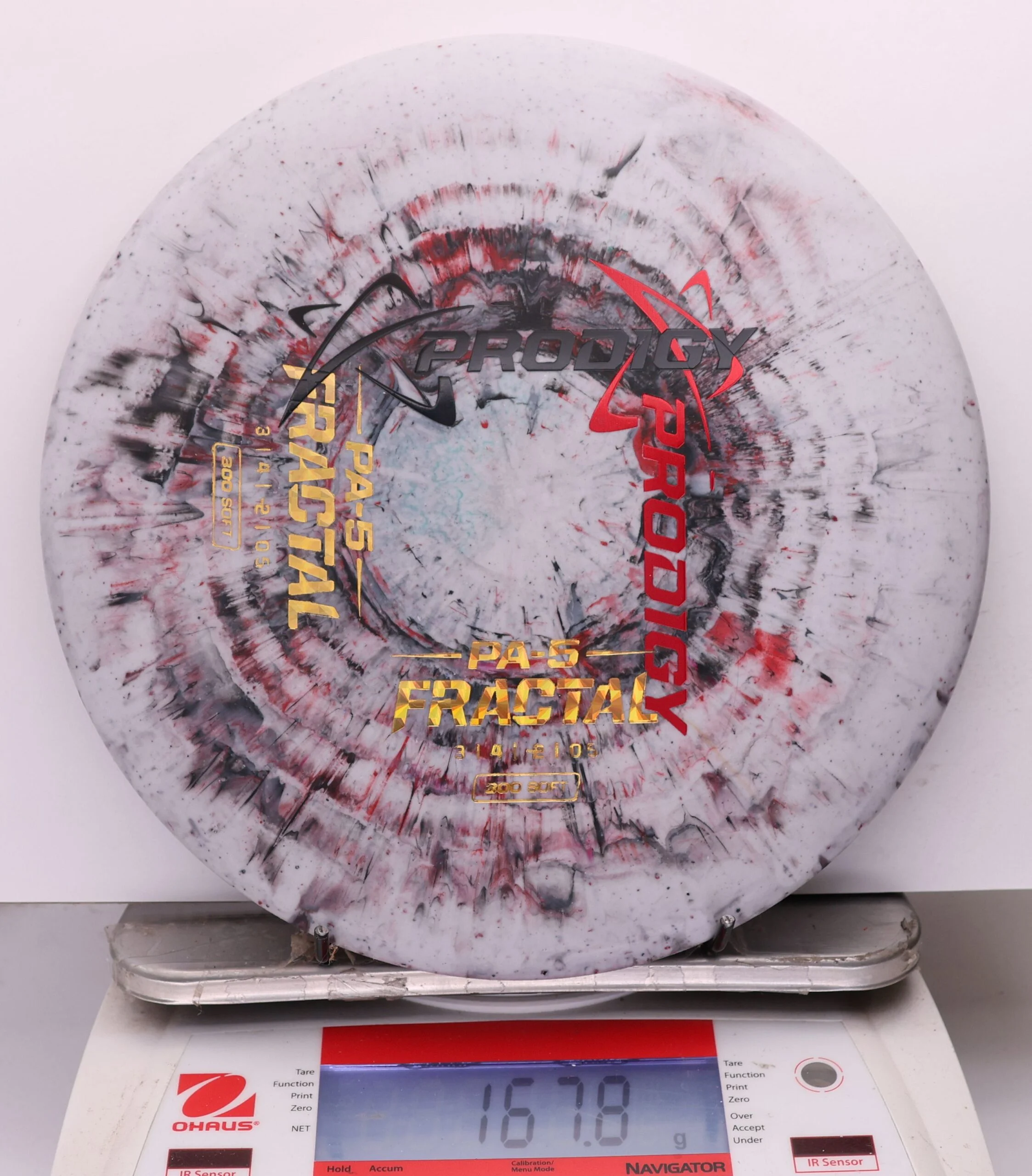 1175379 X-Out Prodigy PA5, Fractal 300 Soft - #311 GrayRed, 168