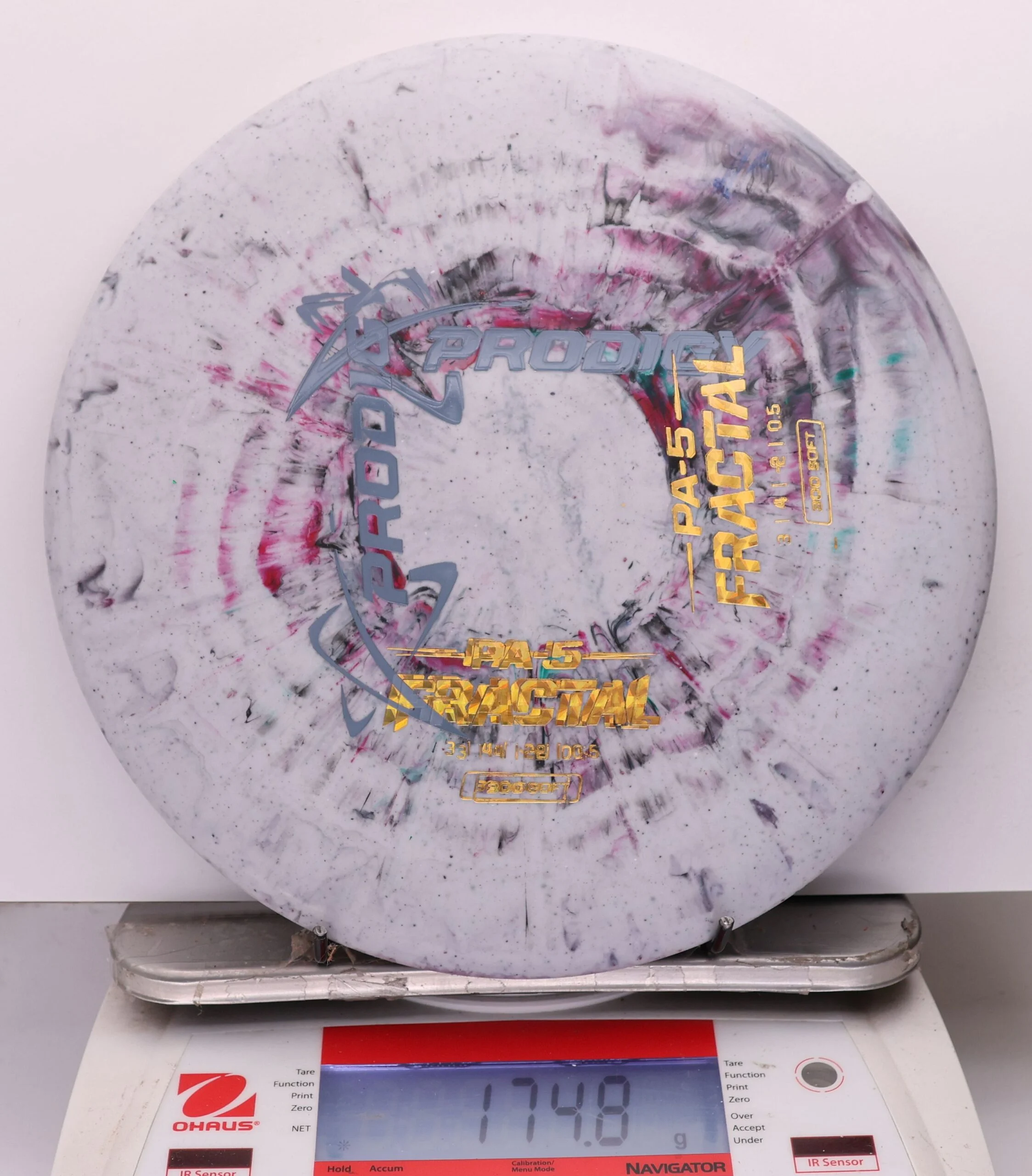 1175392 X-Out Prodigy PA5, Fractal 300 Soft - #314 GrayRedBlack, 175