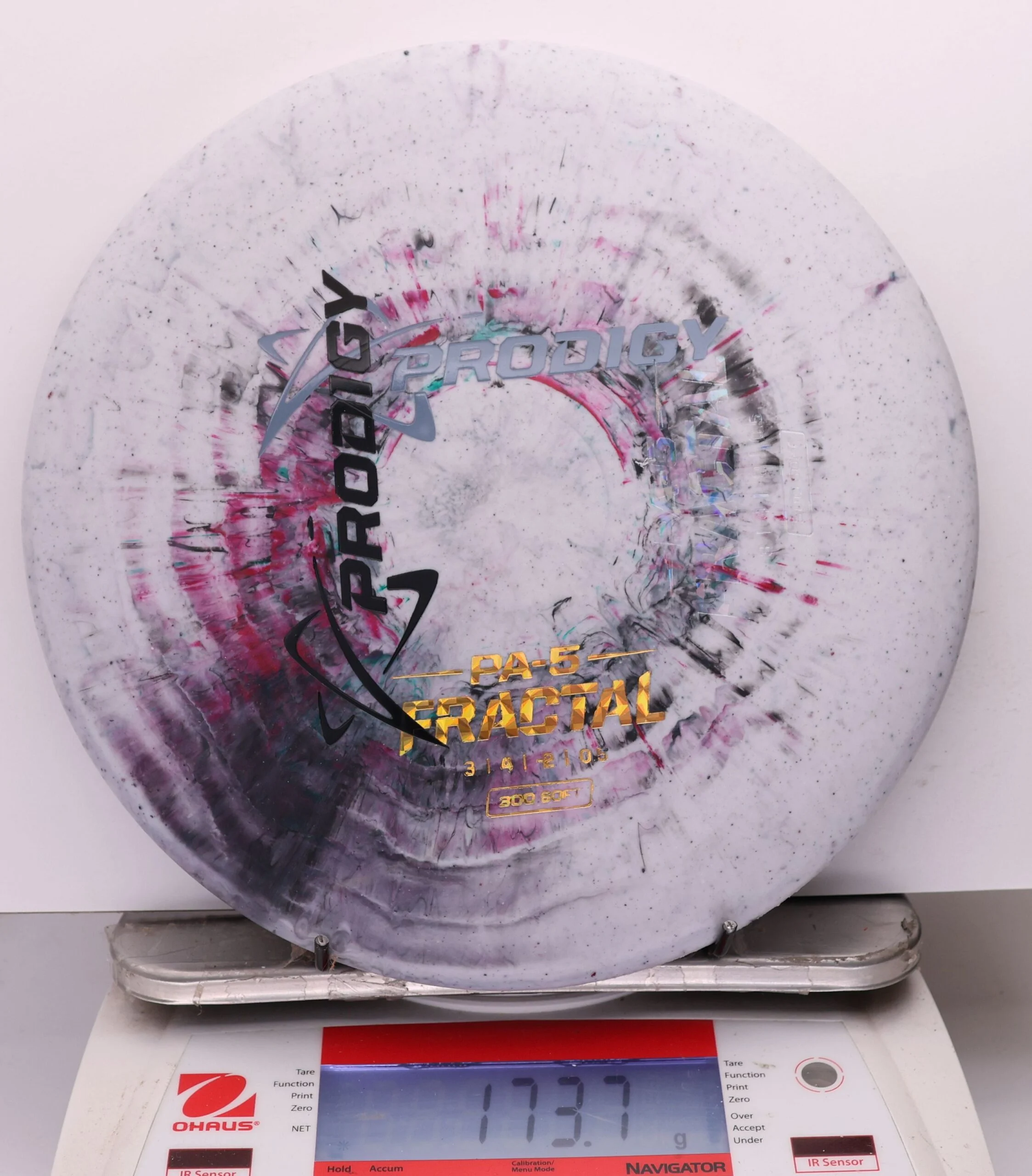 1175402 X-Out Prodigy PA5, Fractal 300 Soft - #317 GrayRedBlack, 174