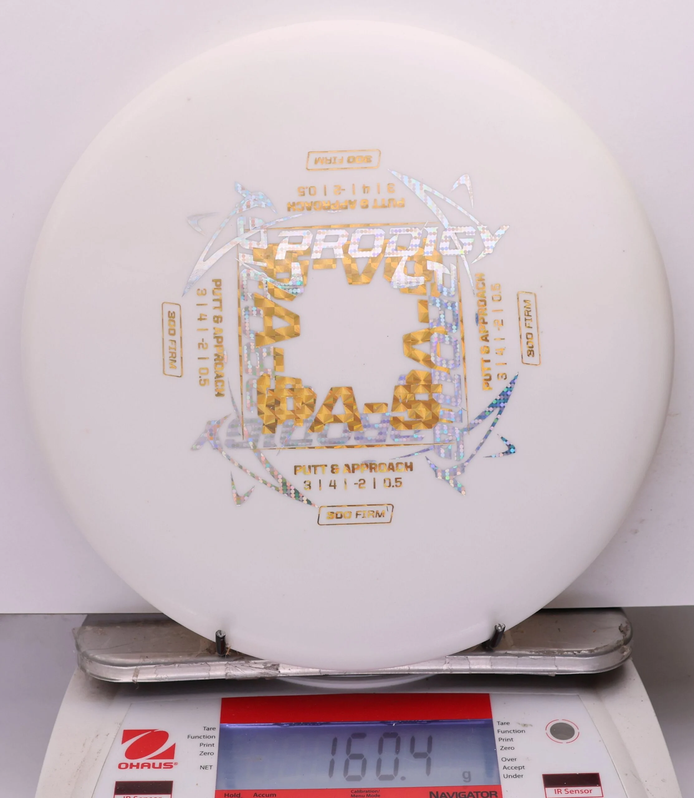 1175548 X-Out Prodigy PA5, 300 Firm - #312 White, 160