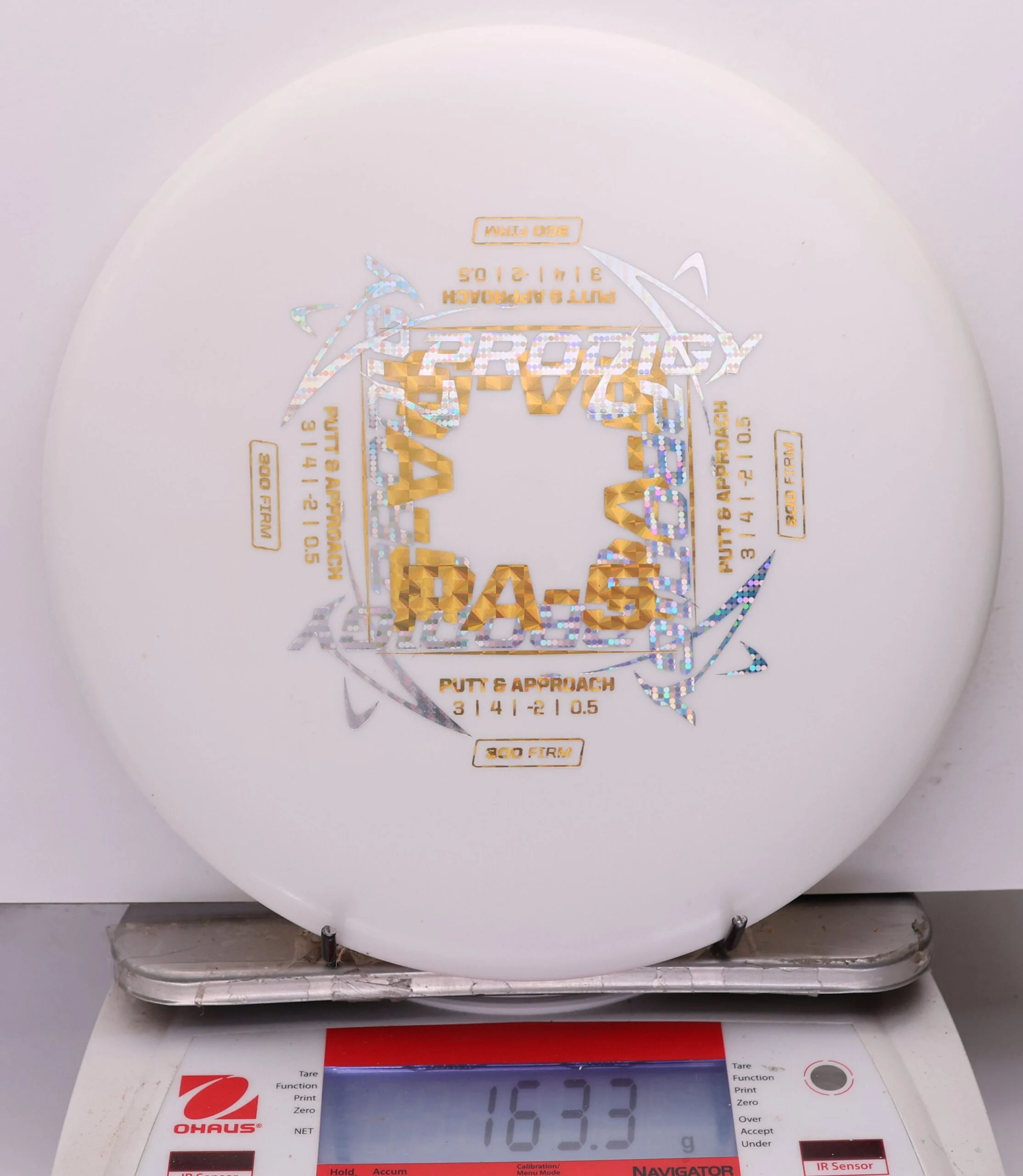 1175566 X-Out Prodigy PA5, 300 Firm - #313 White, 163