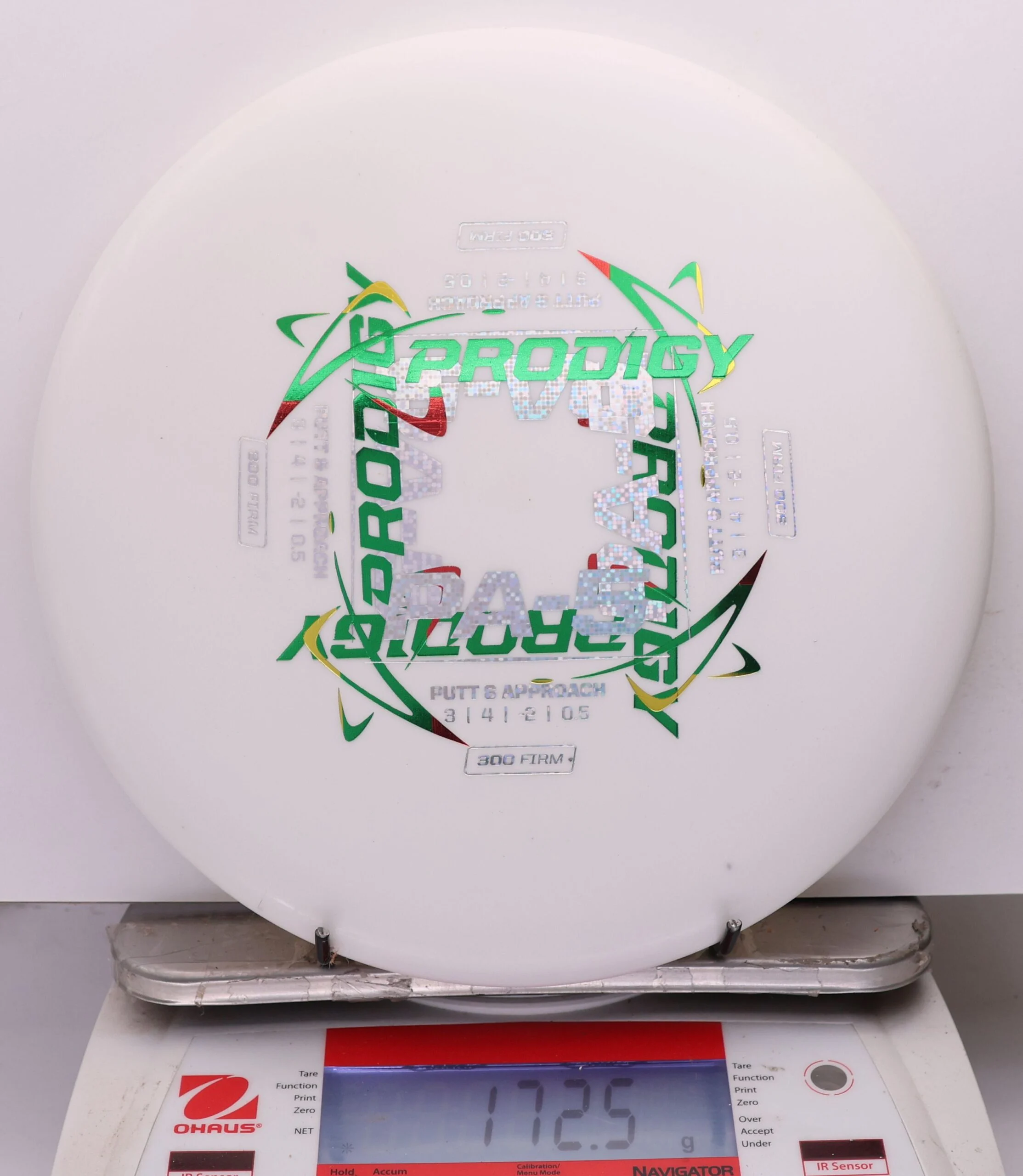 1175587 X-Out Prodigy PA5, 300 Firm - #319 White, 173
