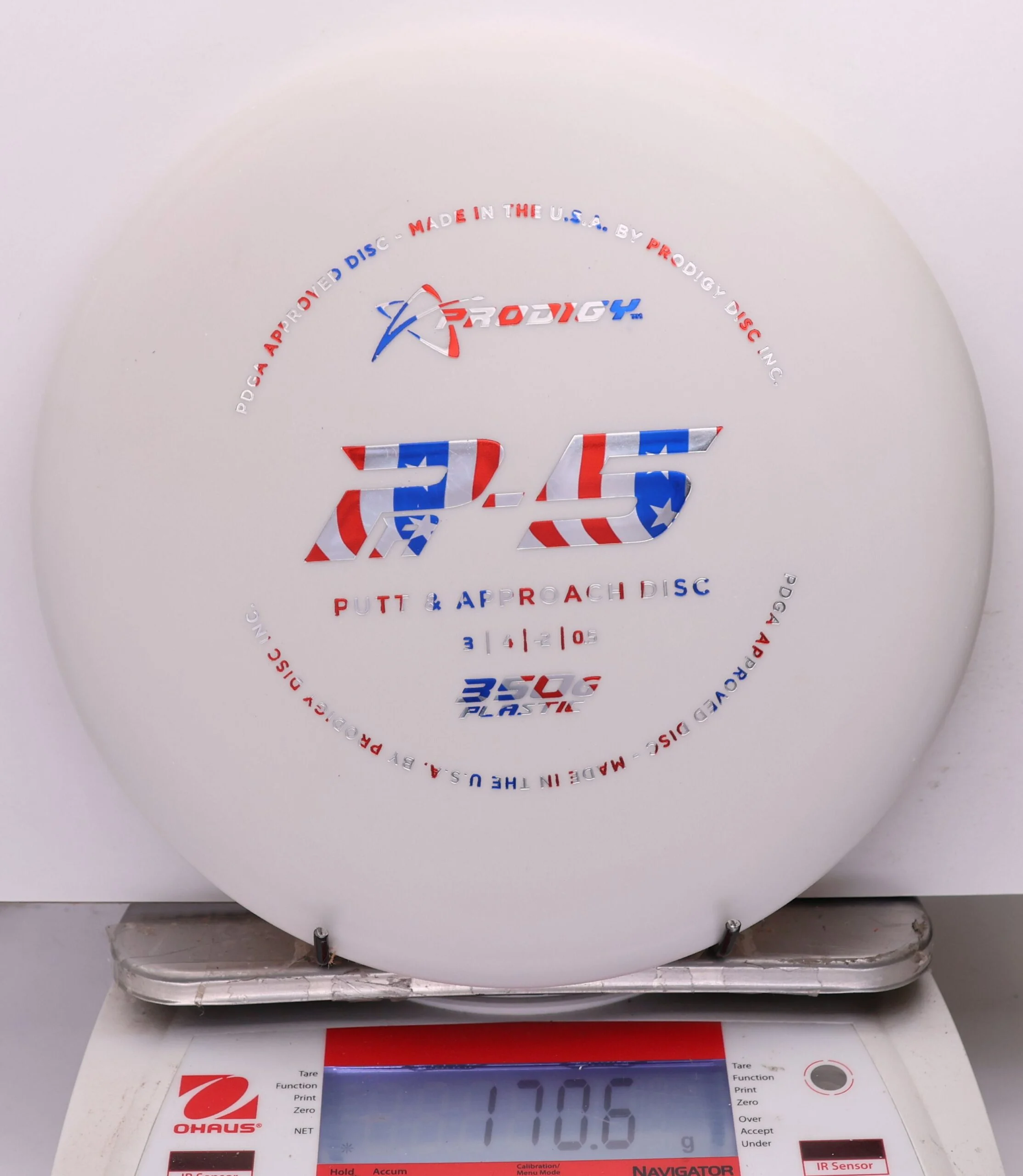1175608 X-Out Prodigy PA5, 300 Firm - #325 White, 171