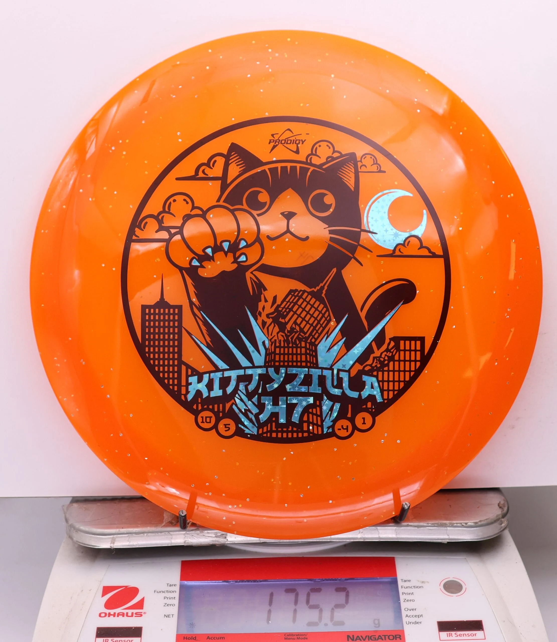 Prodigy H7, 750 Glimmer Kittyzilla • Marshall Street Disc Golf