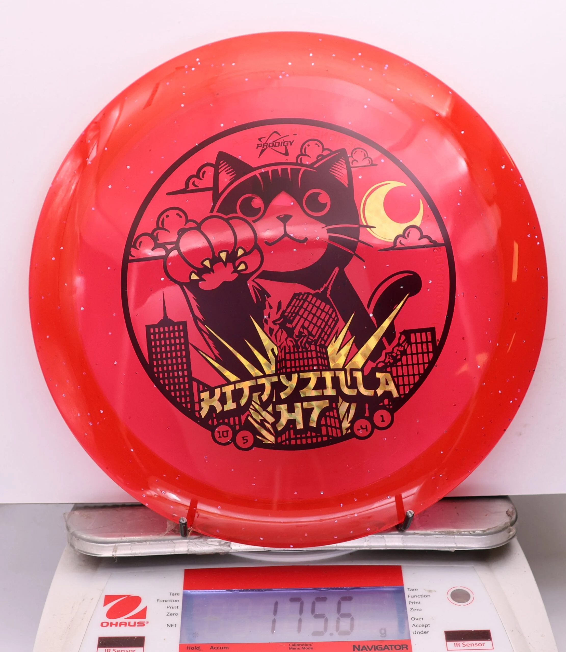 1175862 Prodigy H7, 750 Glimmer Kittyzilla - #317 Red, 176