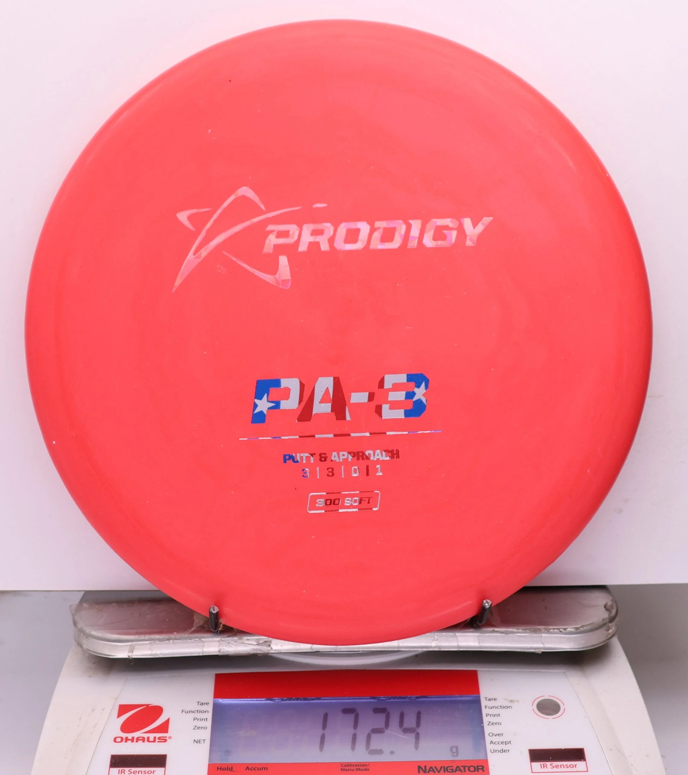 1176325 Prodigy PA3, 300 Soft - #312 Red, 172