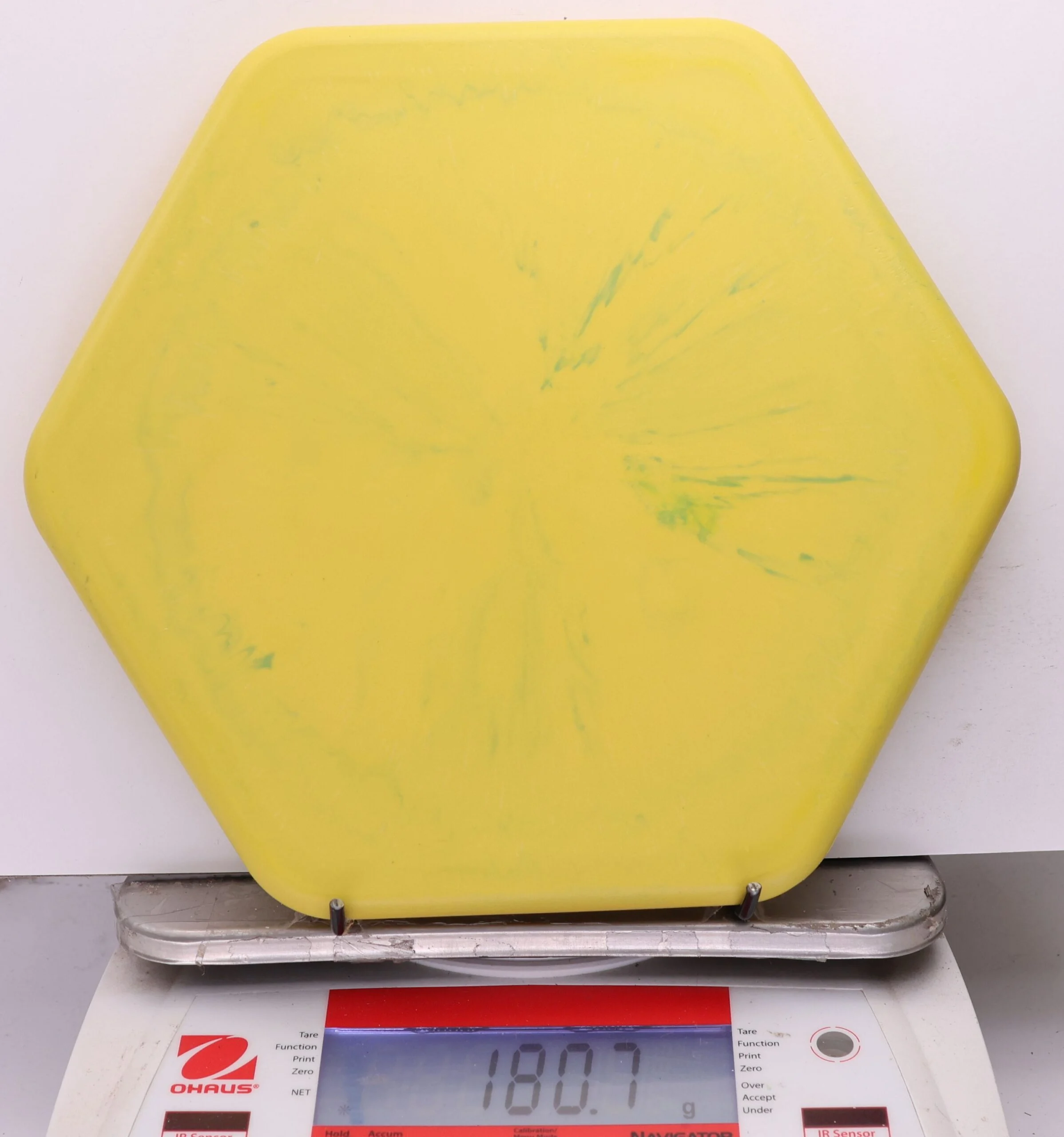 1176928 Swirly Base Hexagon, Six Sided Discs x Trash Panda - #10 Yellow, 181
