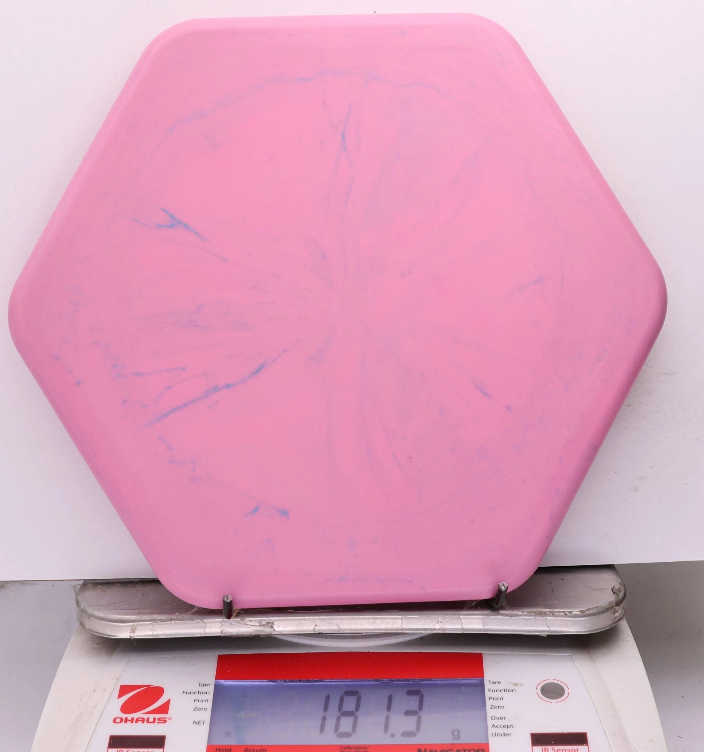 1177115 Swirly Base Hexagon, Six Sided Discs x Trash Panda - #29 Pink, 181