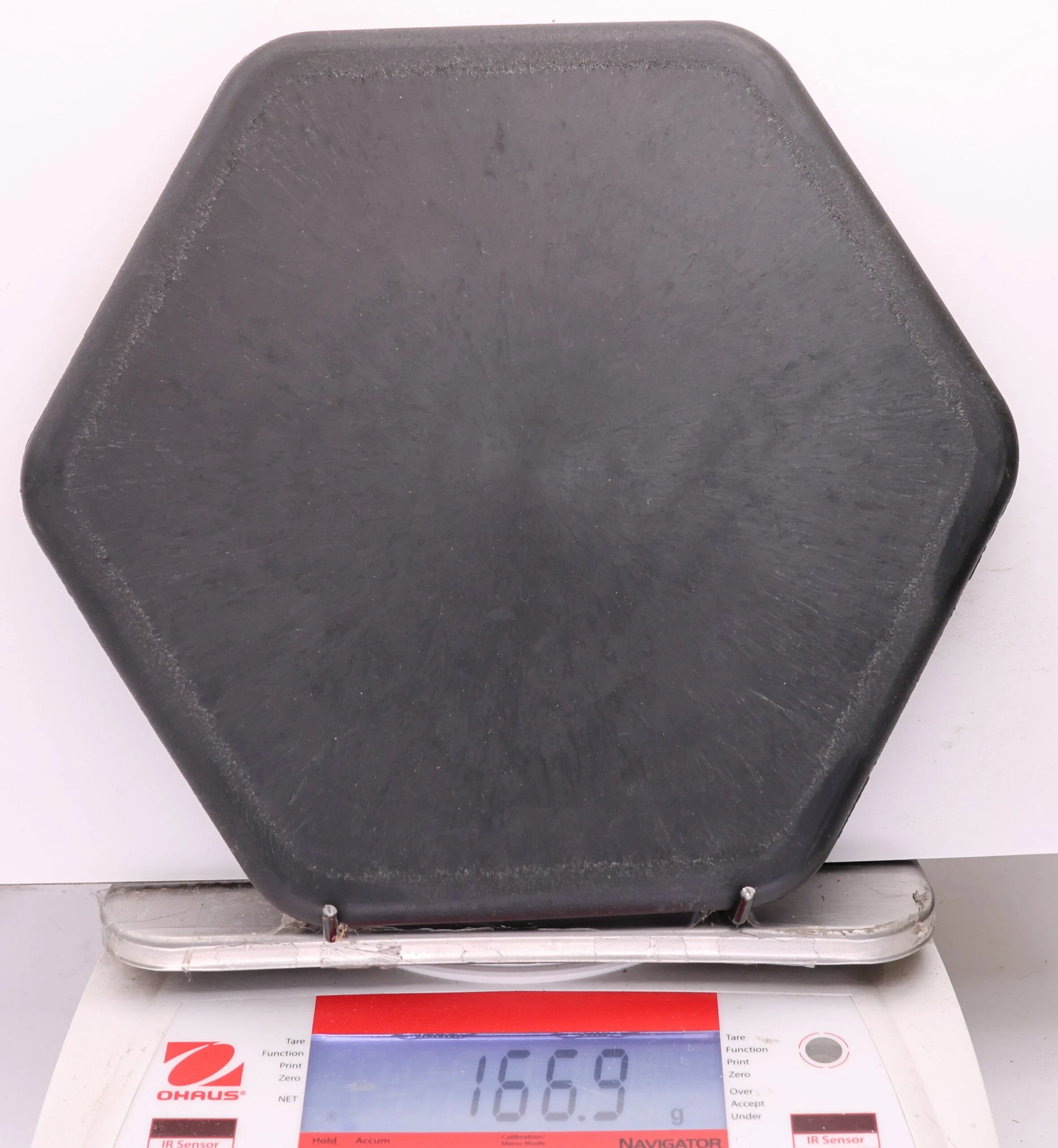 1177292 Rubber "Flexagon" Hexagon, Six Sided Discs x Trash Panda - #05 Black, 167