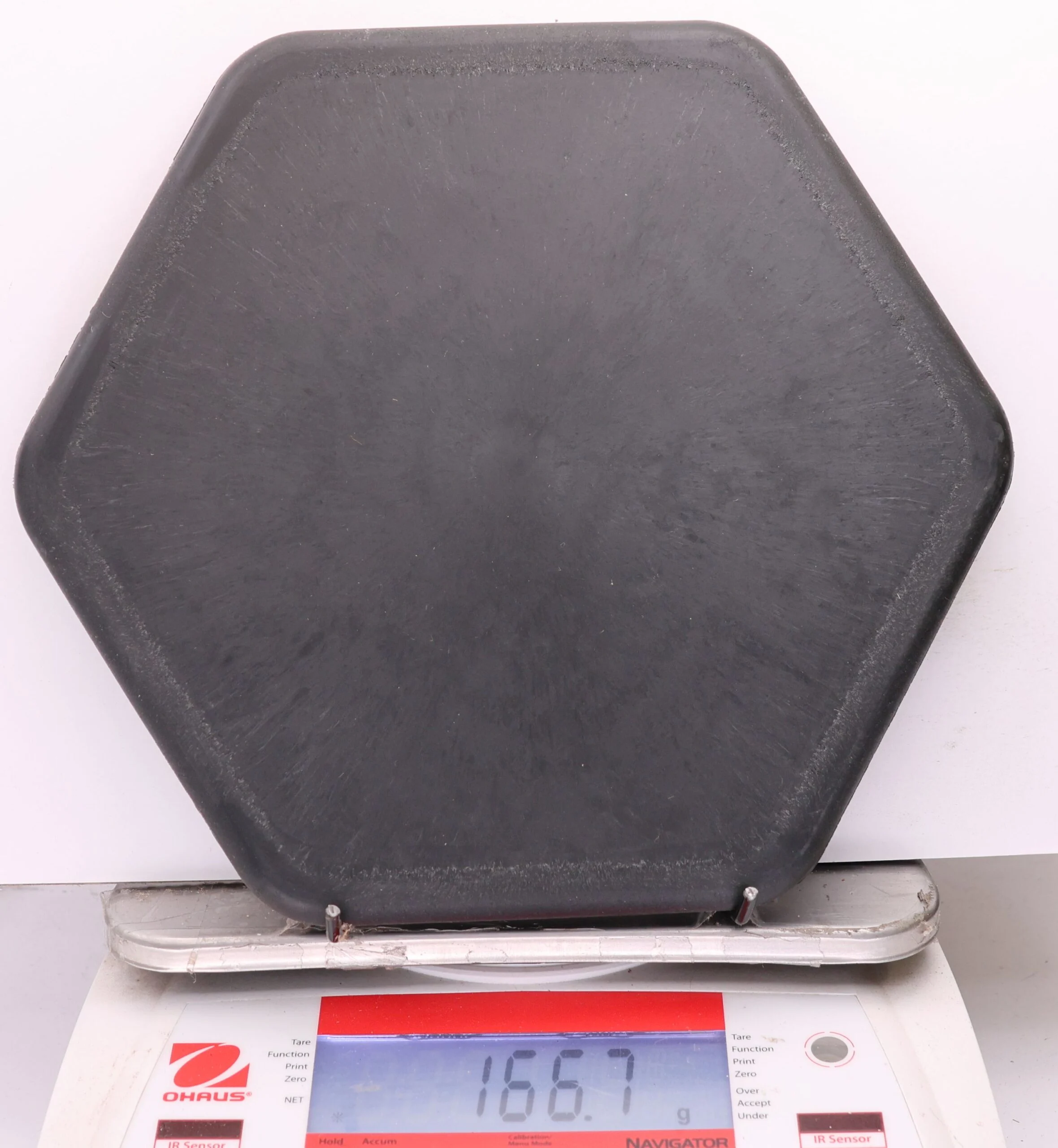 1177500 Rubber "Flexagon" Hexagon, Six Sided Discs x Trash Panda - #33 Black, 167