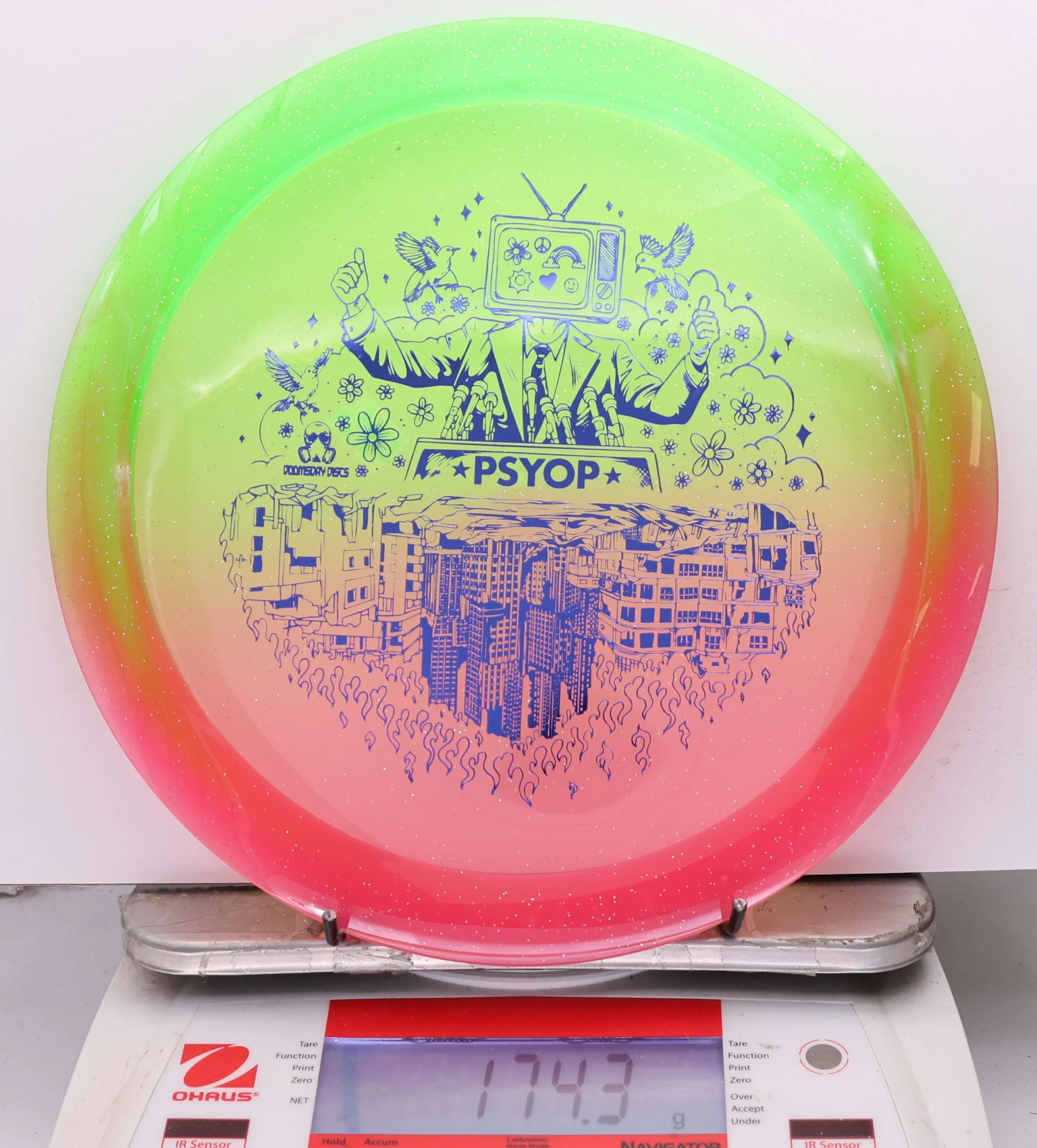 1178944 Retina Psyop - #720 GreenPink, 174