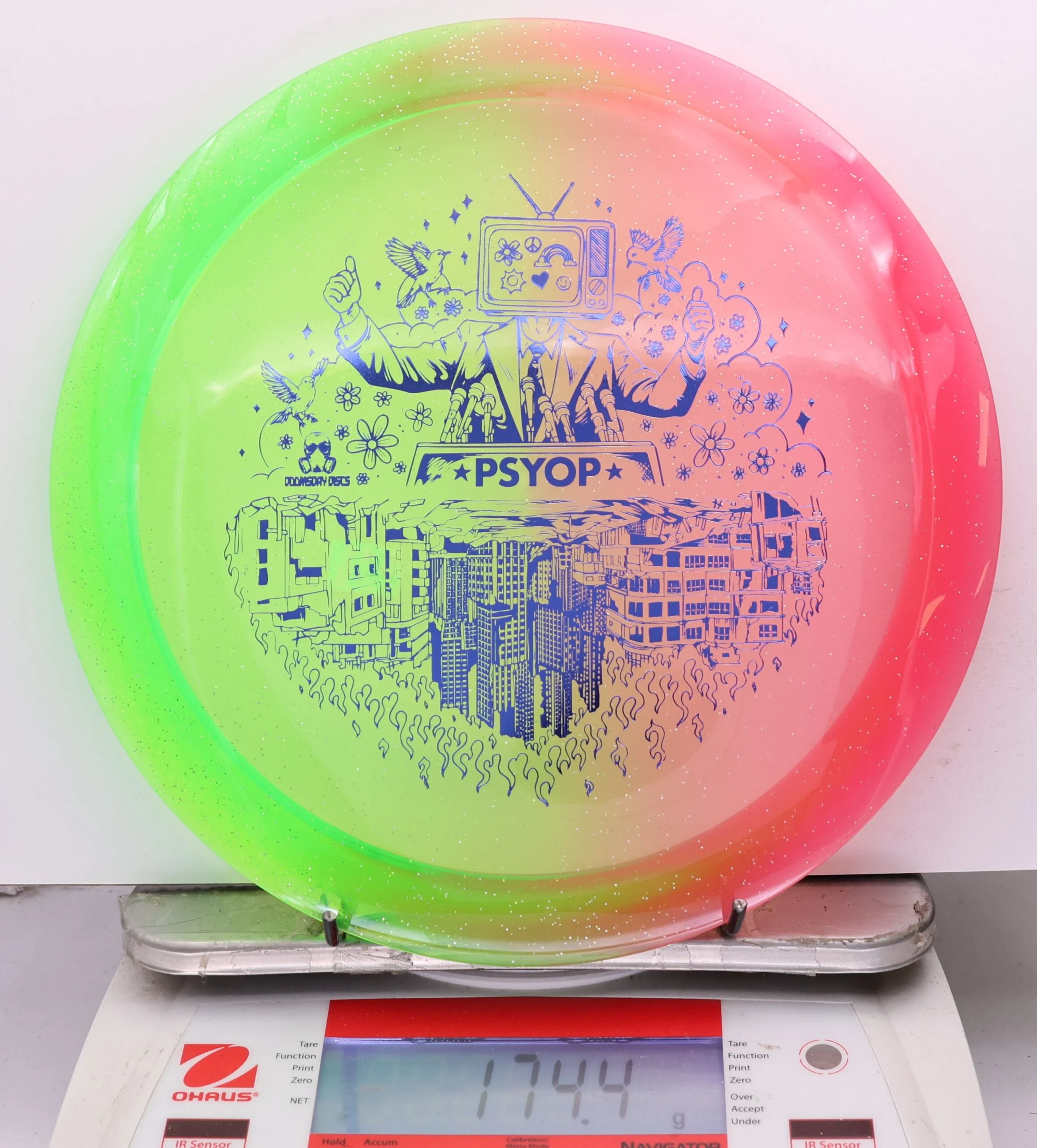 1178945 Retina Psyop - #721 GreenPink, 174