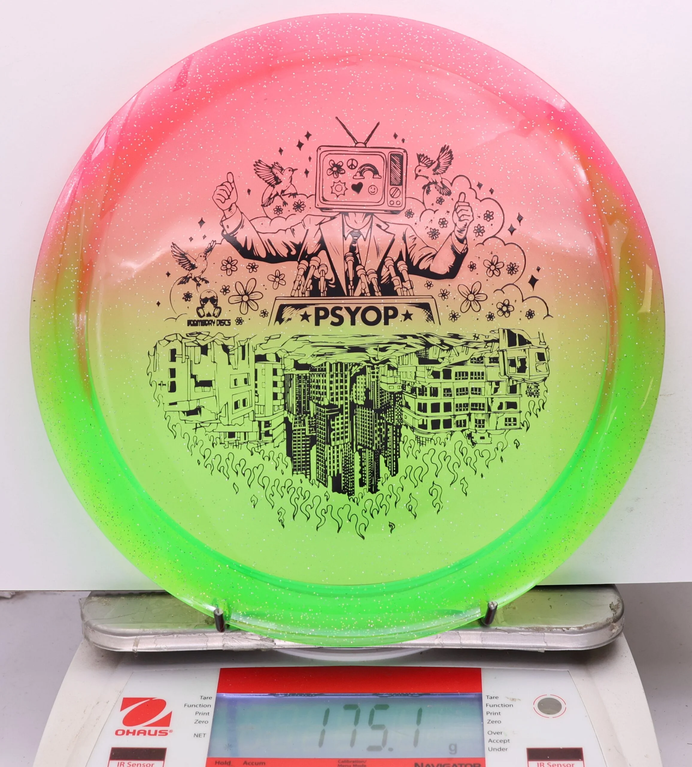 1178946 Retina Psyop - #722 GreenPink, 175