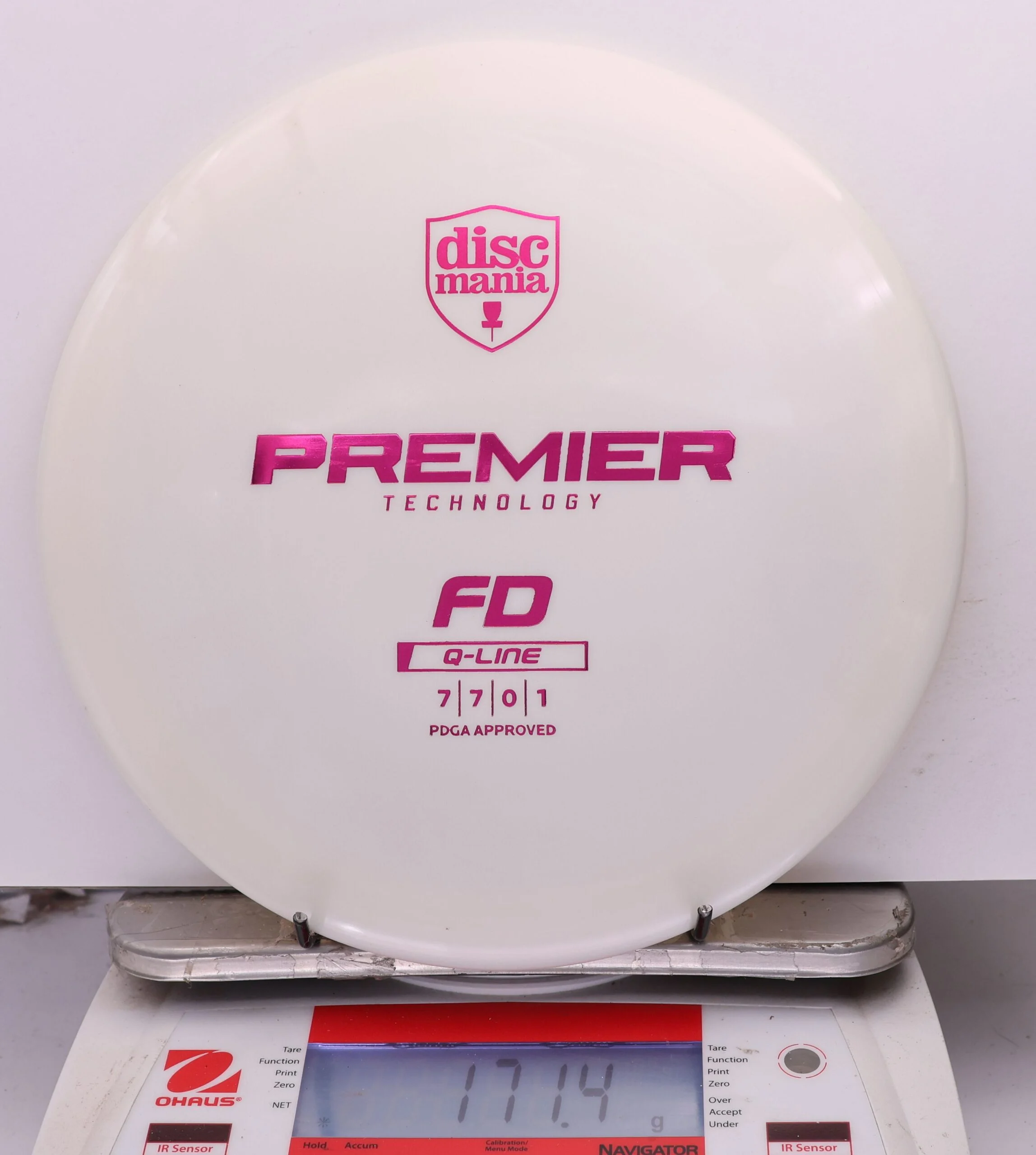 1180281 Q-Line Premier FD - #452 White, 171