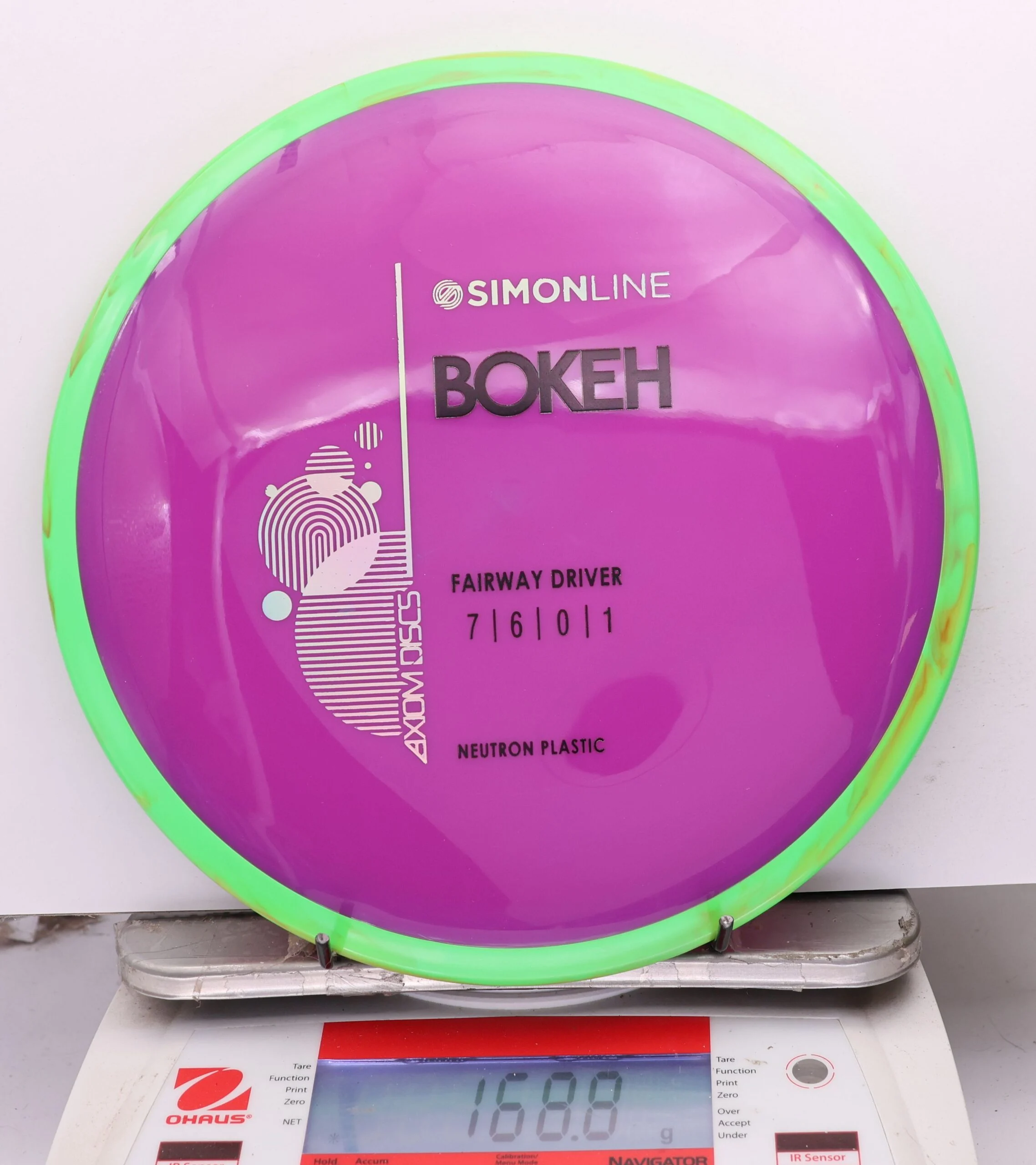1180775 Simon Line Neutron Bokeh - #03 Green-Purple, 169