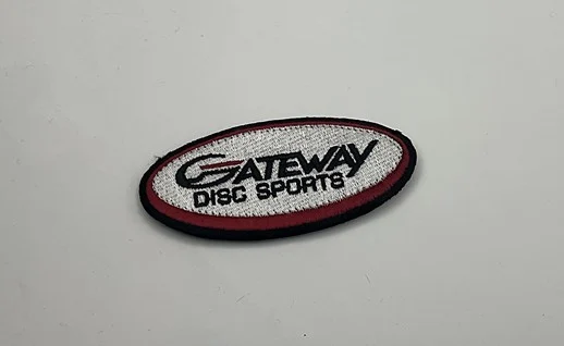 1181321 Gateway Logo Velcro Patch - Velcro, 3.5x1.5