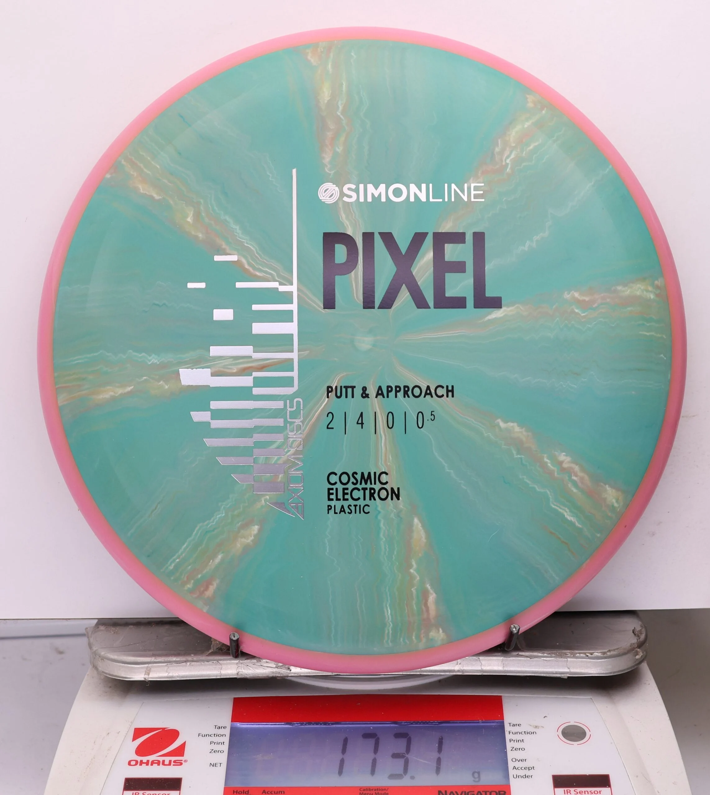 1181608 Simon Line Cosmic Electron Pixel - #39 PinkOrange-Green, 173