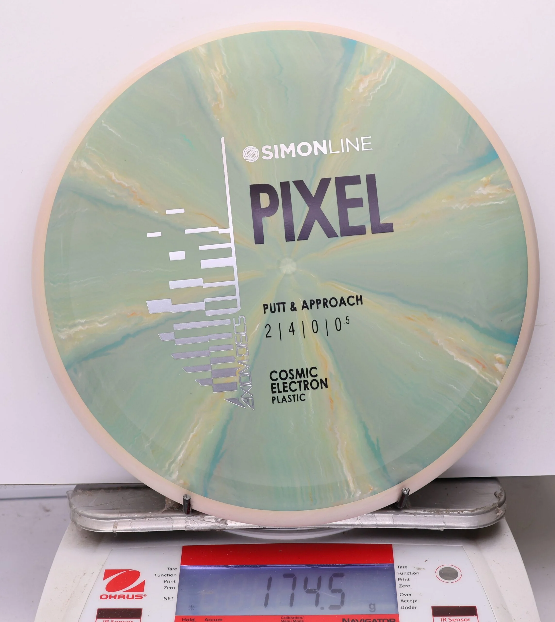 1181609 Simon Line Cosmic Electron Pixel - #40 Yellow-LtGreen, 175