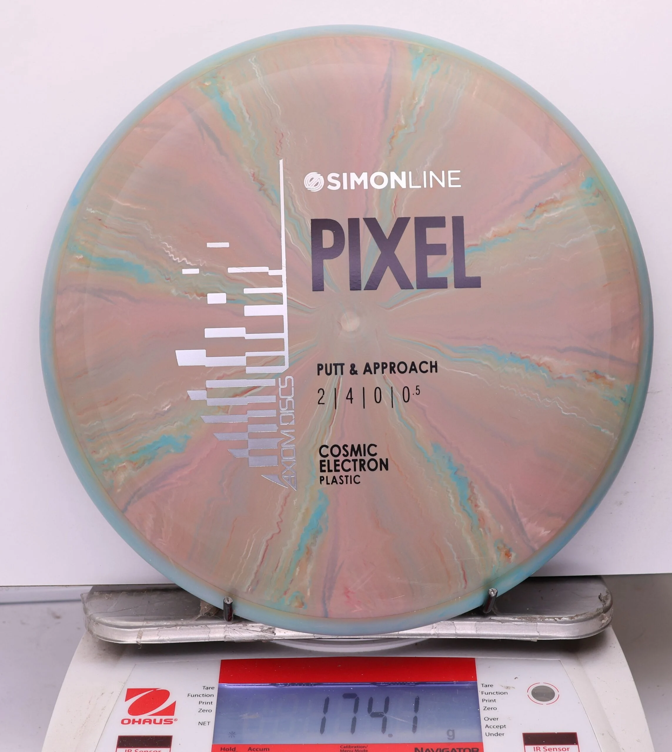 1181610 Simon Line Cosmic Electron Pixel - #41 DullGreen-PinkMix, 174
