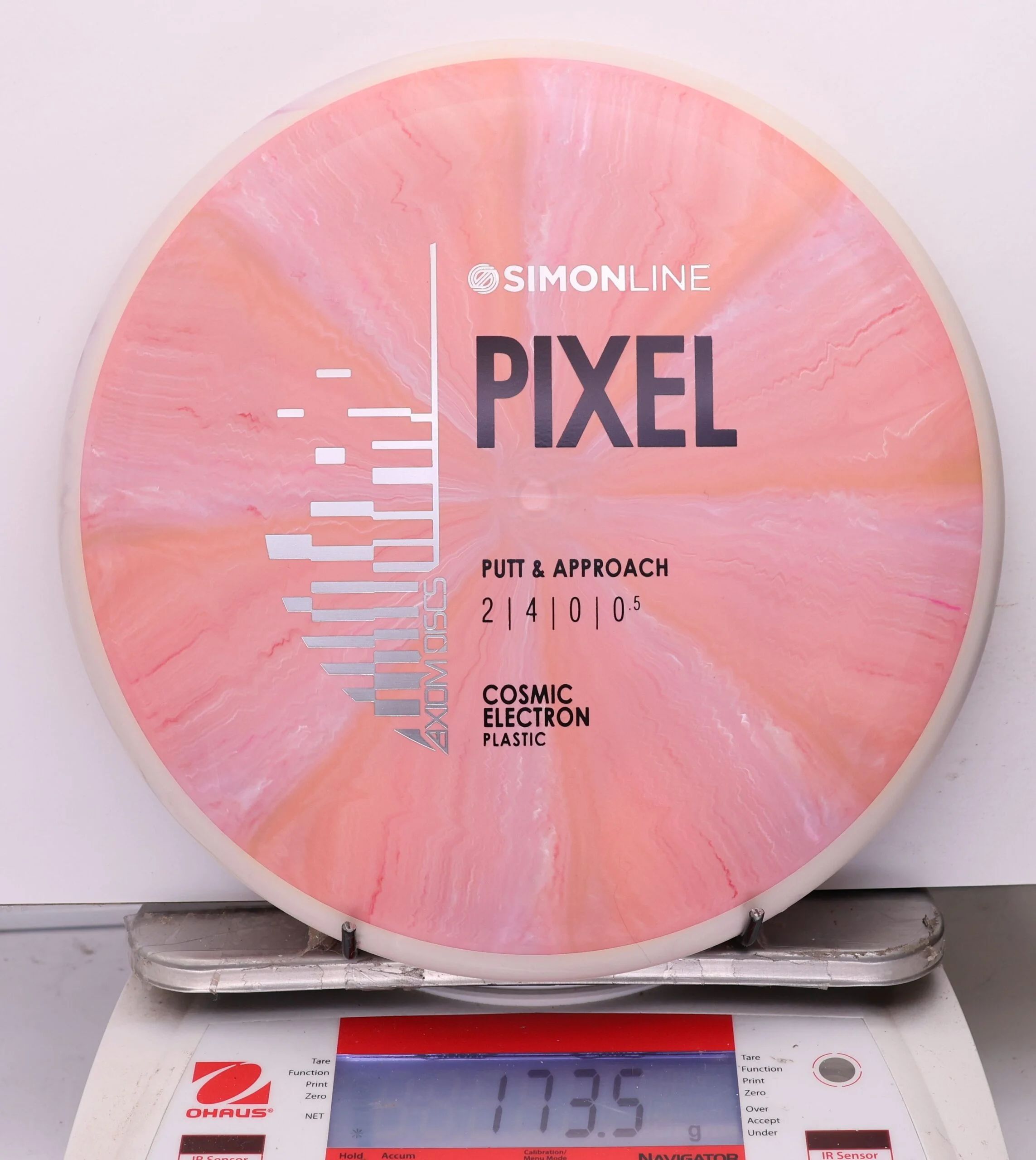 1181622 Simon Line Cosmic Electron Pixel - #47 White-PinkOrange, 174