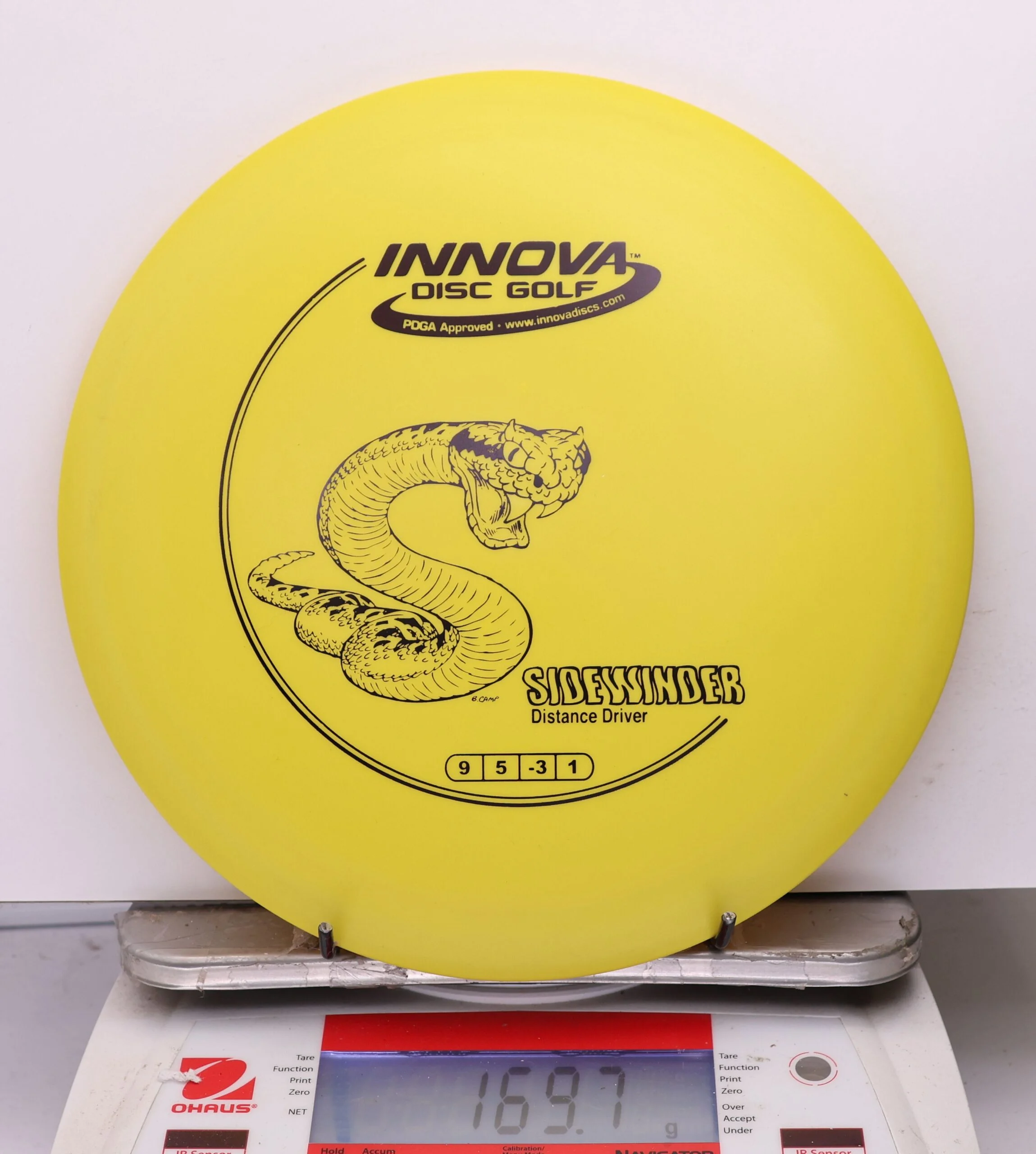 1182797 DX Sidewinder - #331 Yellow, 170
