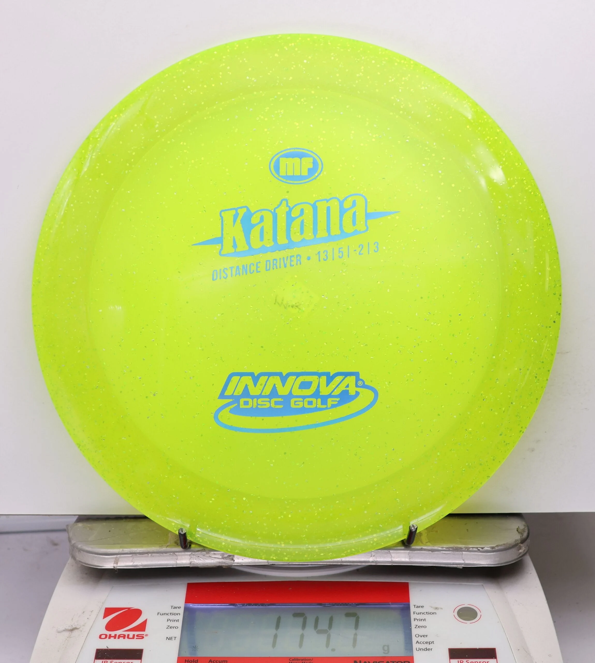 1182920 Metal Flake Champion Katana - #334 NYellow, 175