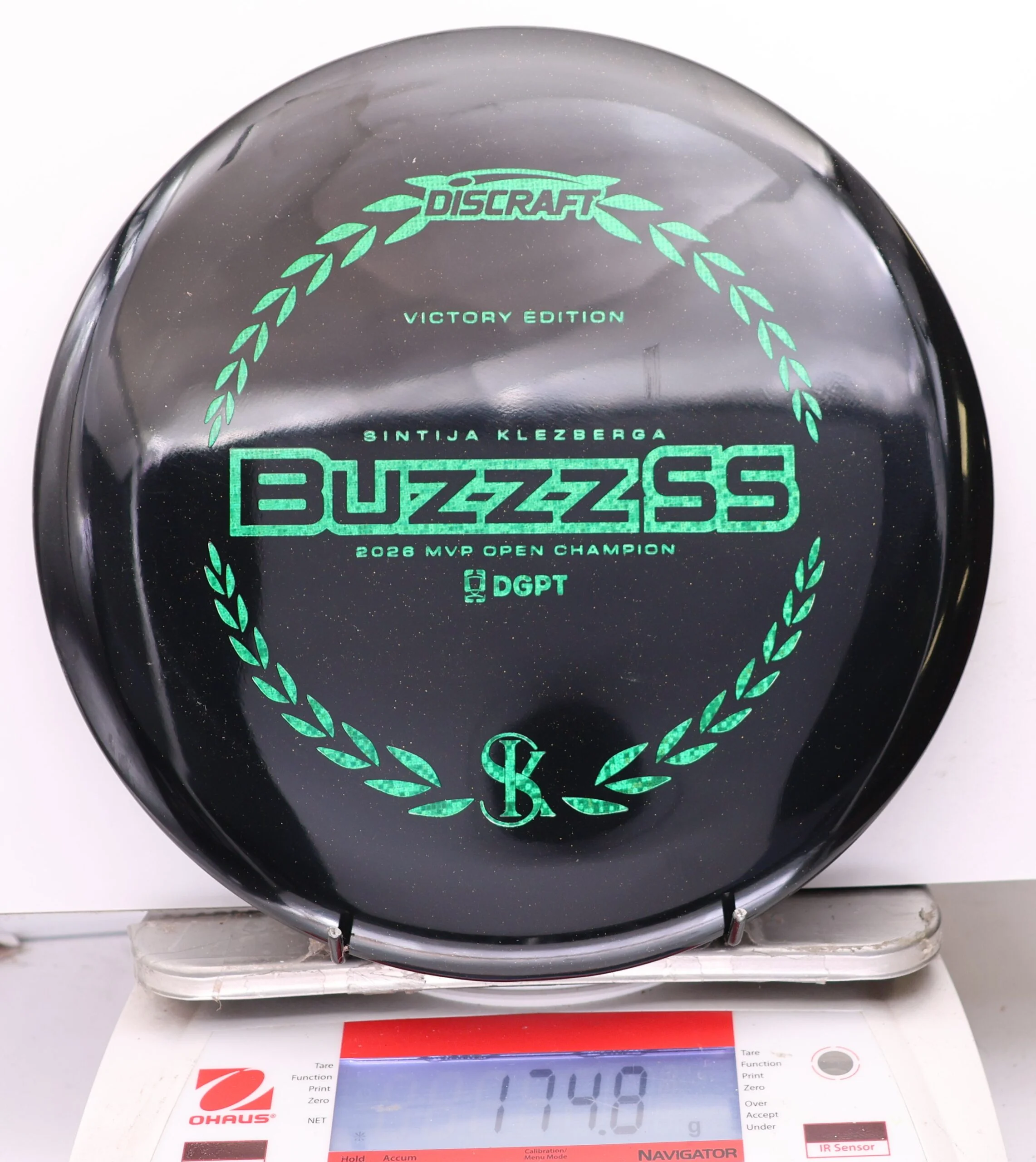 1186586 Midnight Z Sparkle Buzzz SS, Sintija Klezberga 2026 MVP Open Champion - #08 Black, 175