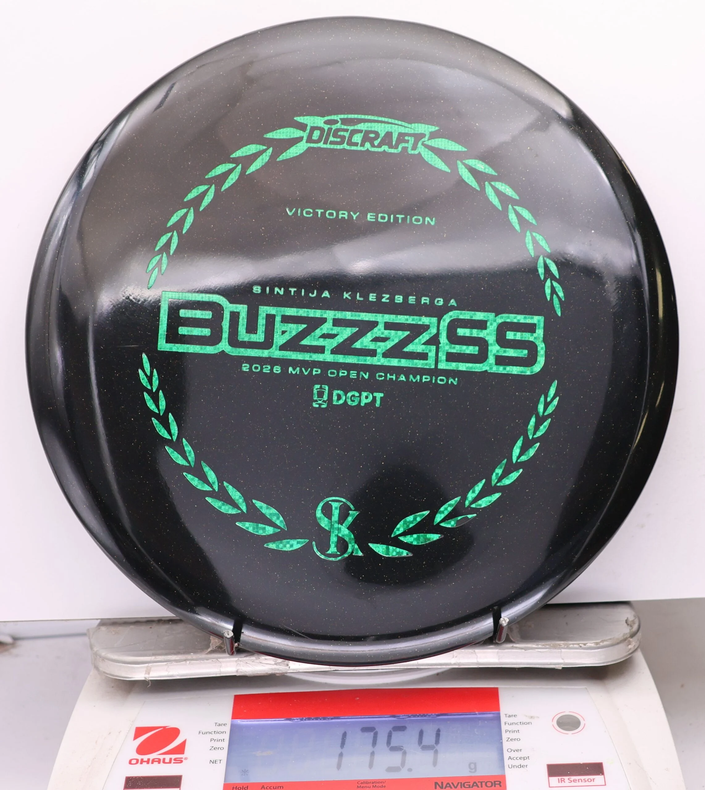 1186587 Midnight Z Sparkle Buzzz SS, Sintija Klezberga 2026 MVP Open Champion - #09 Black, 175