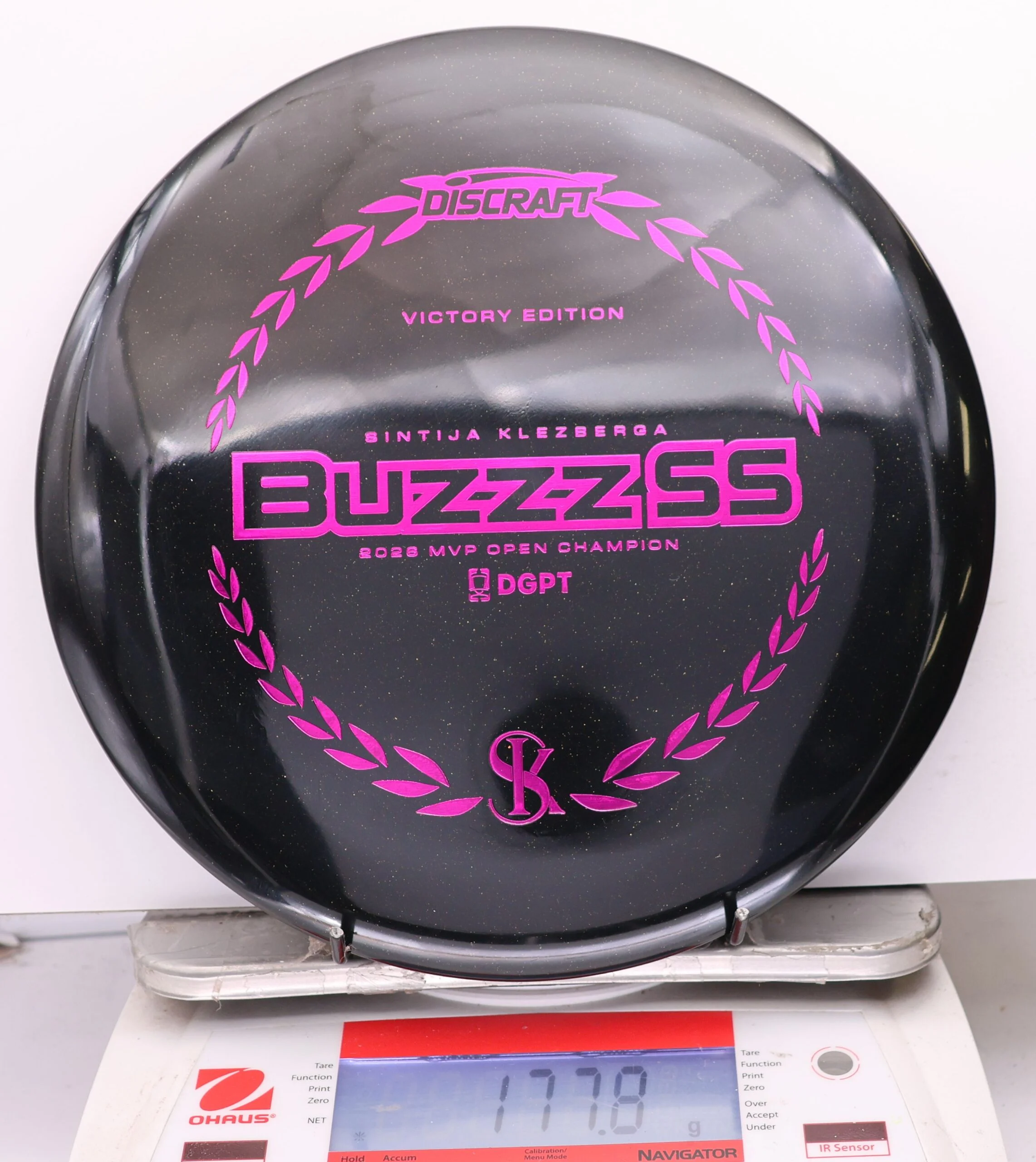 1186603 Midnight Z Sparkle Buzzz SS, Sintija Klezberga 2026 MVP Open Champion - #12 Black, 178