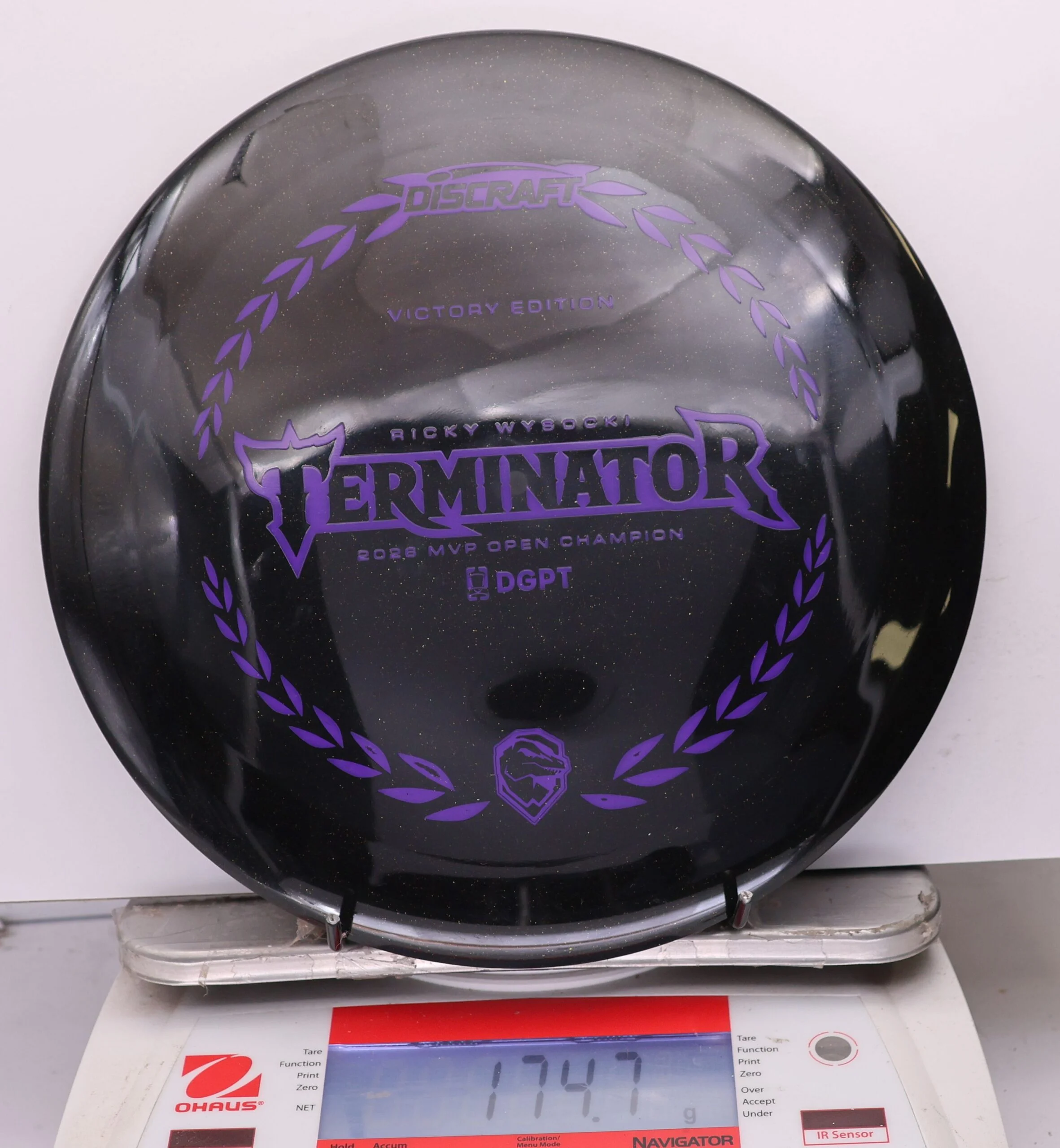 1186896 Midnight Z Sparkle Terminator, Ricky Wysocki 2026 MVP Open Champion - #34 Black, 175