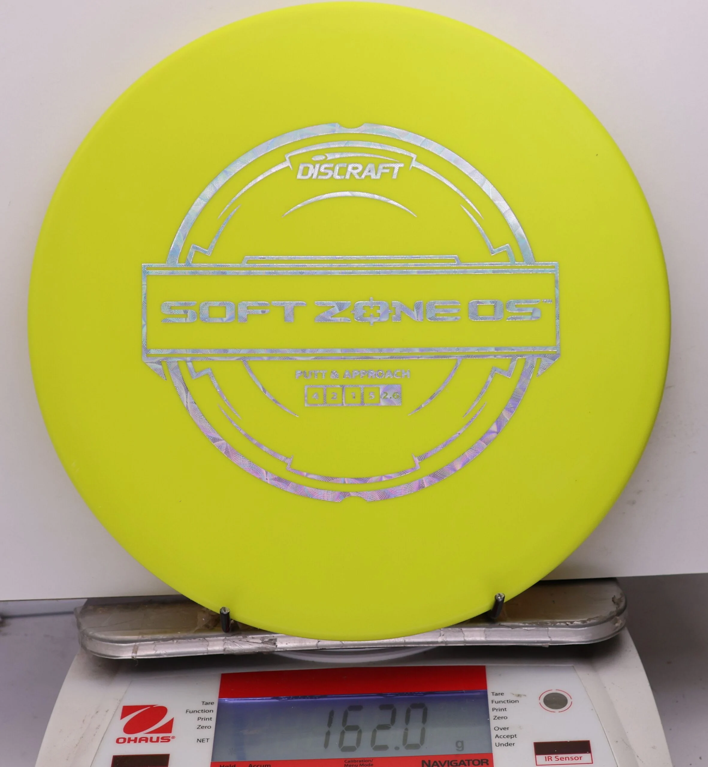 1187059 Putter Line Soft Zone OS - #591 Yellow, 162