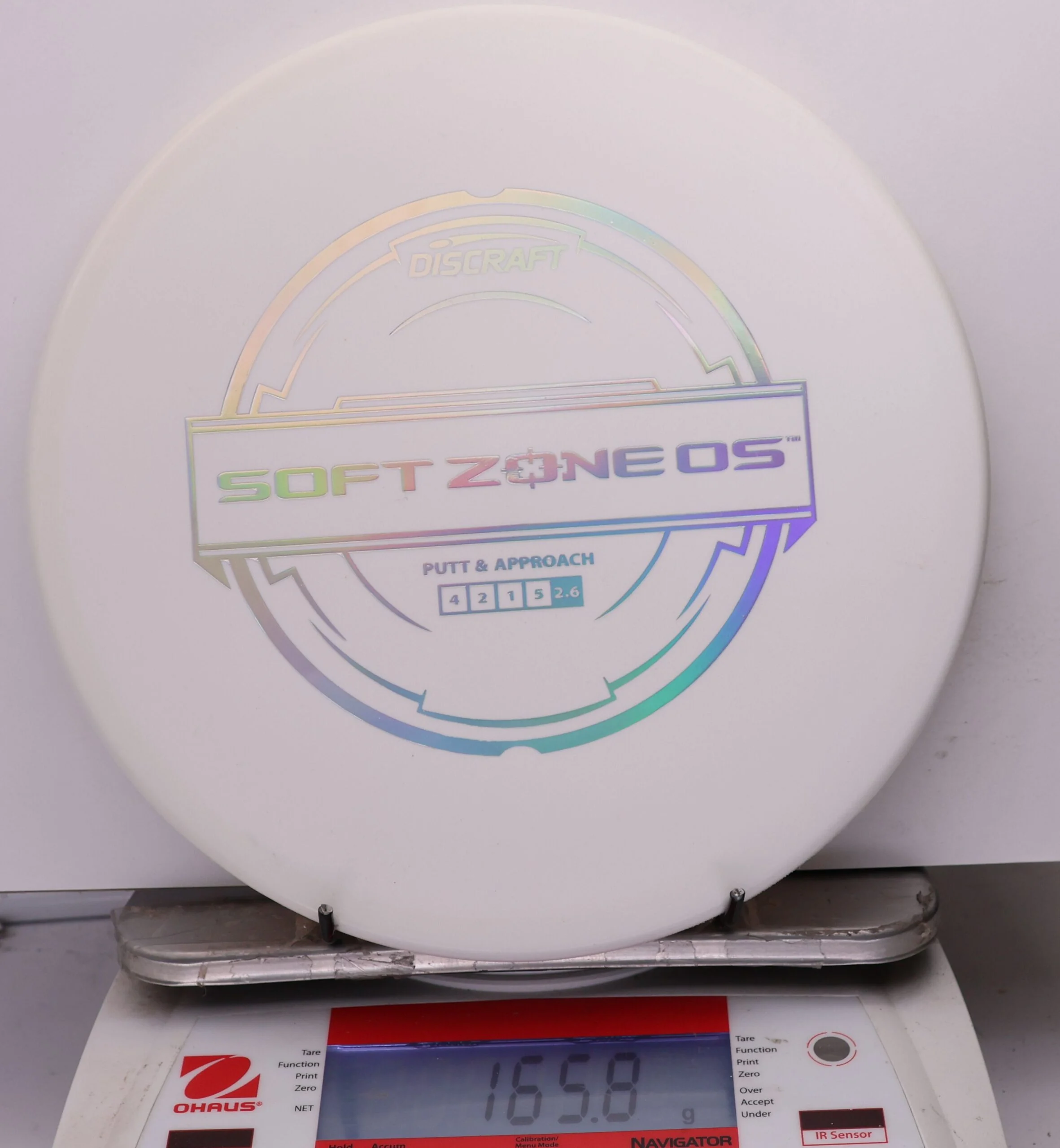 1187061 Putter Line Soft Zone OS - #593 White, 166