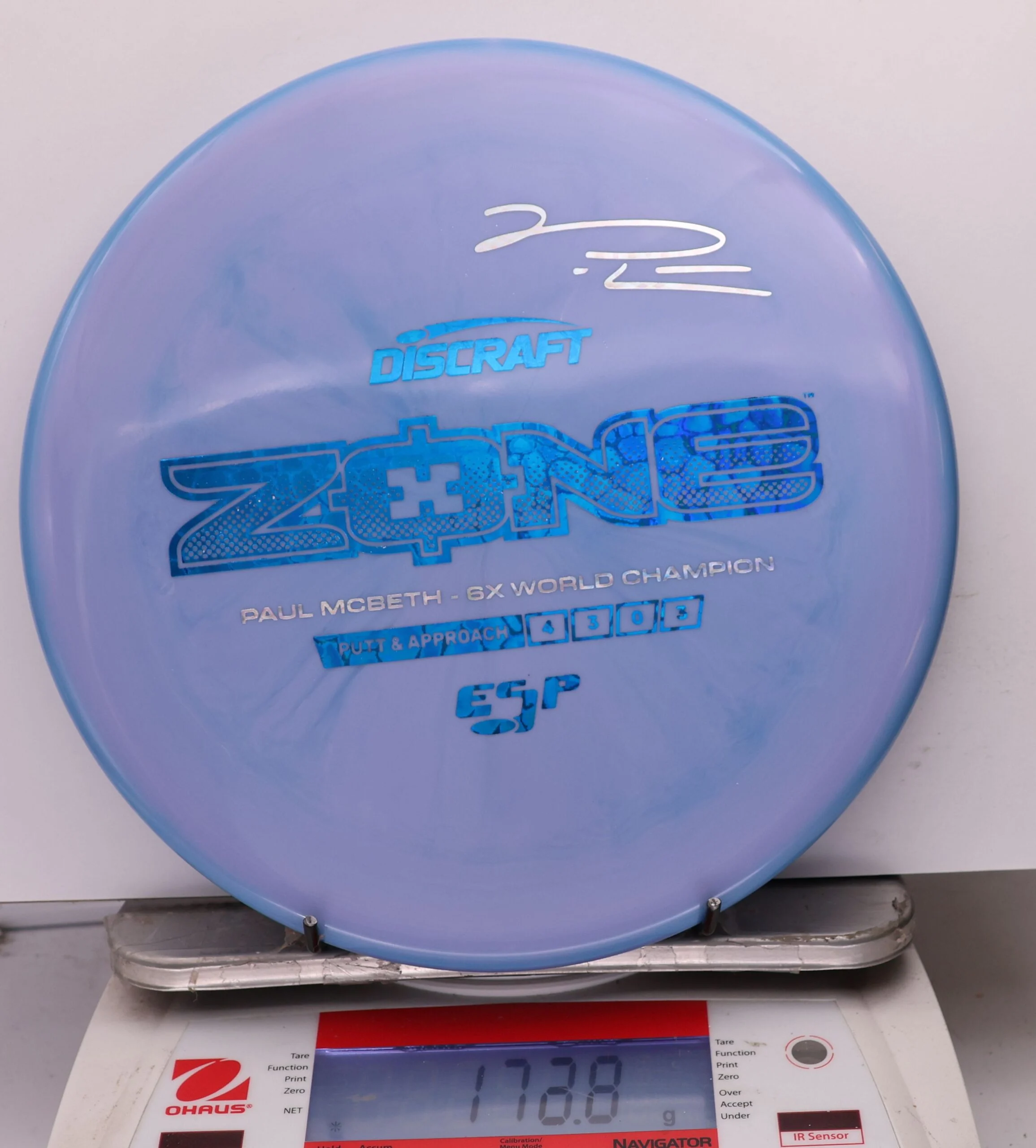1187201 ESP Zone, Paul McBeth 6X - #591 BluePurple, 173