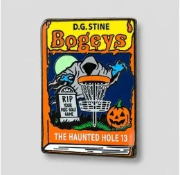 Halloween Bogey Bumps Book Disc Golf Pin®