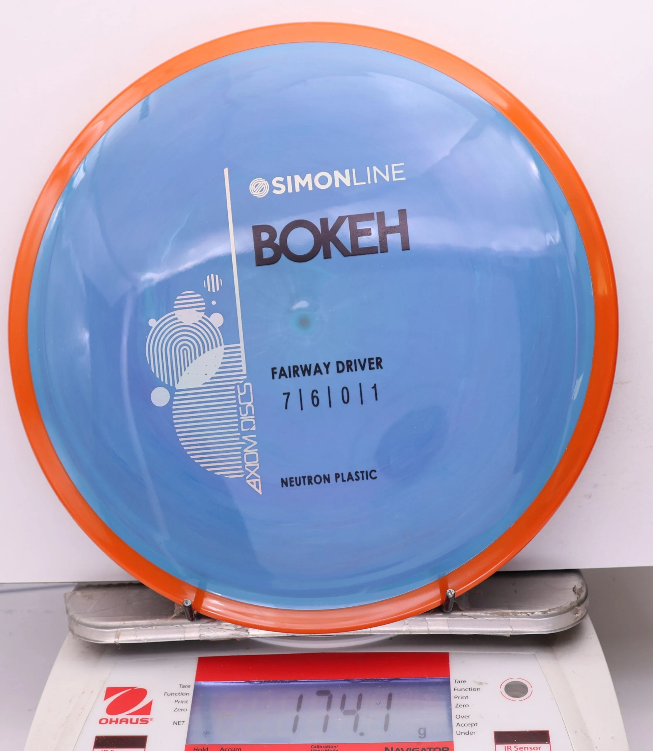 1188839 Simon Line Neutron Bokeh - #76 Orange-Blurple, 174