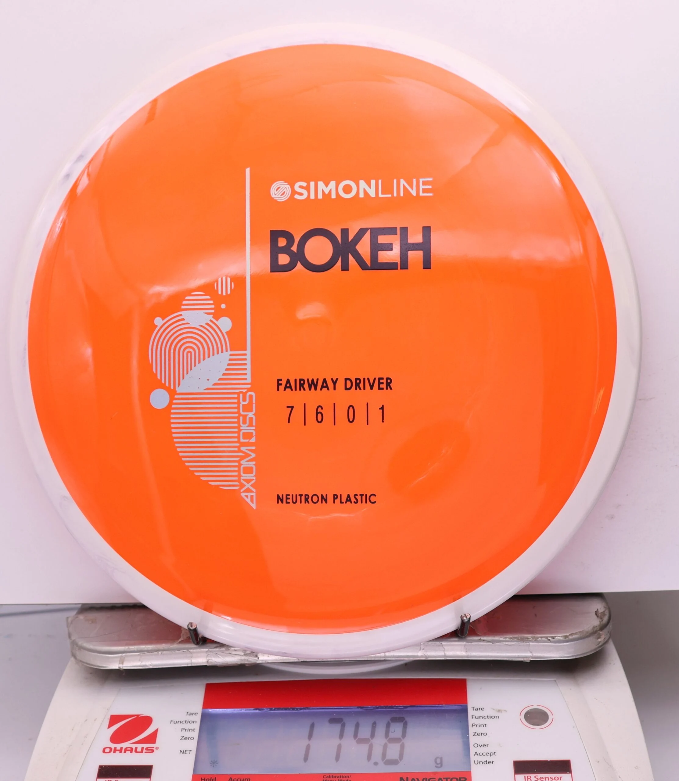 1188966 Simon Line Neutron Bokeh - #89 White-Orange, 175