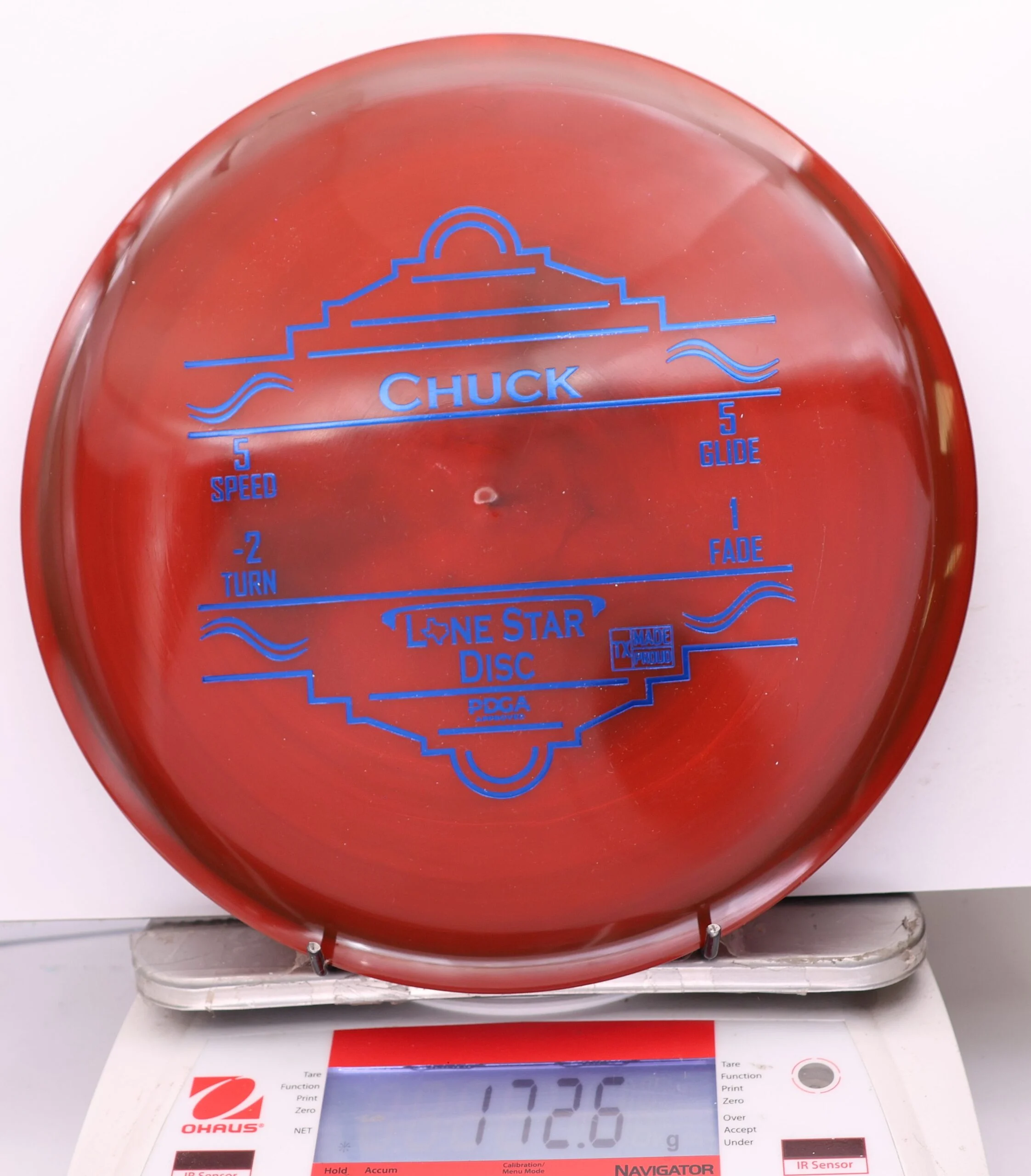 1189836 Bravo Chuck - #226 DkRed, 173