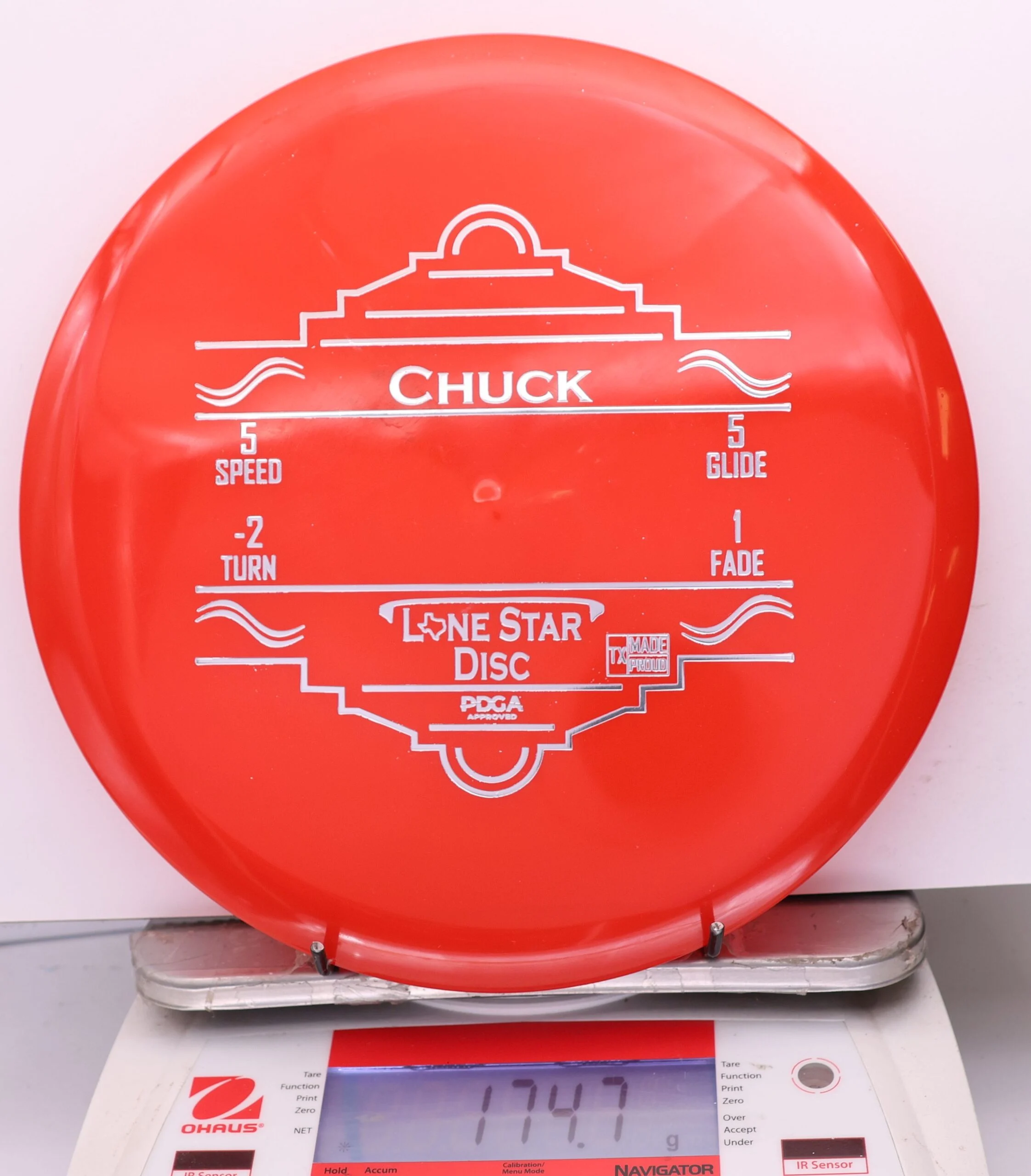 1189838 Bravo Chuck - #228 Red, 175
