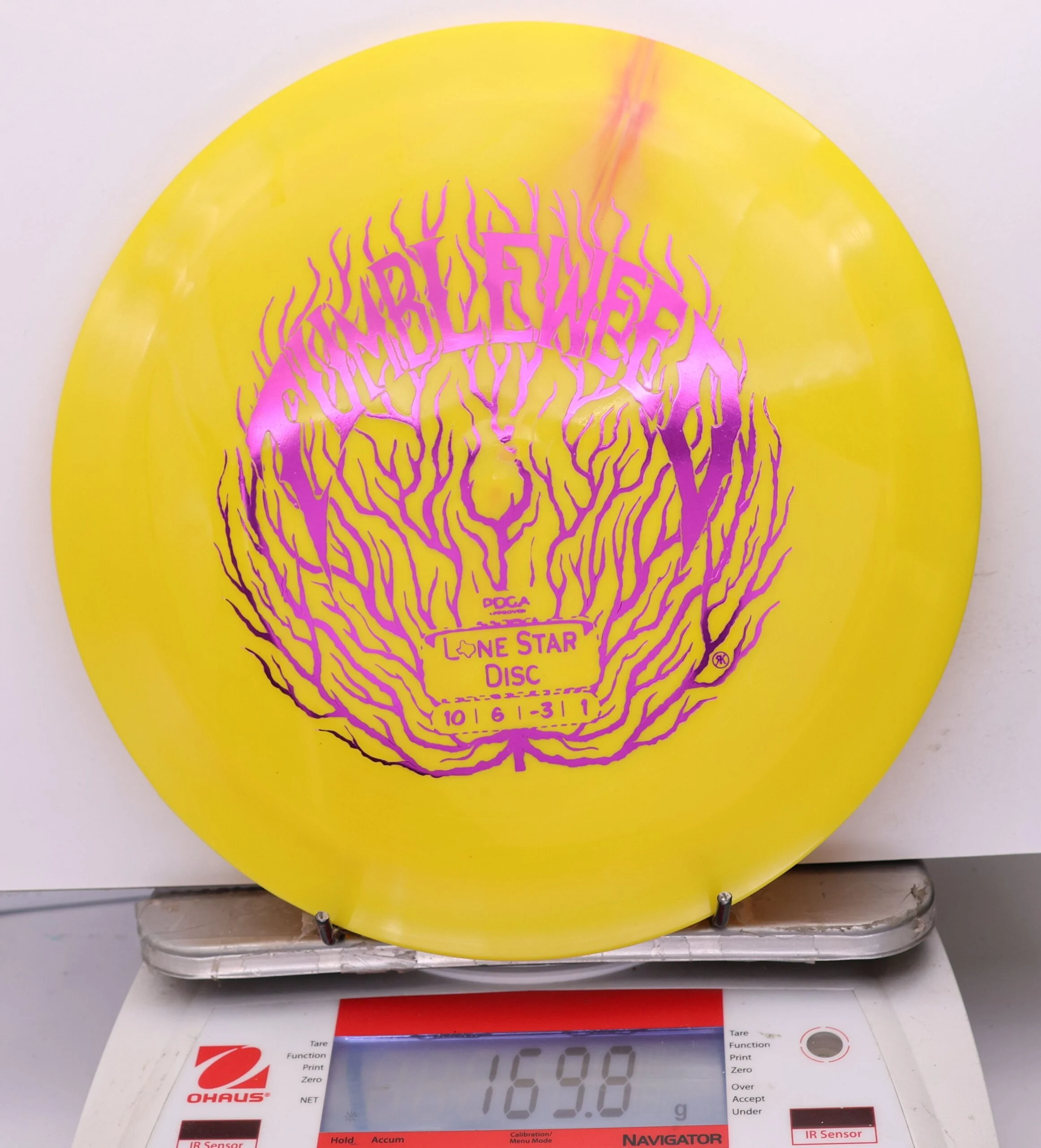 1189888 Bravo Tumbleweed - #227 Yellow, 170