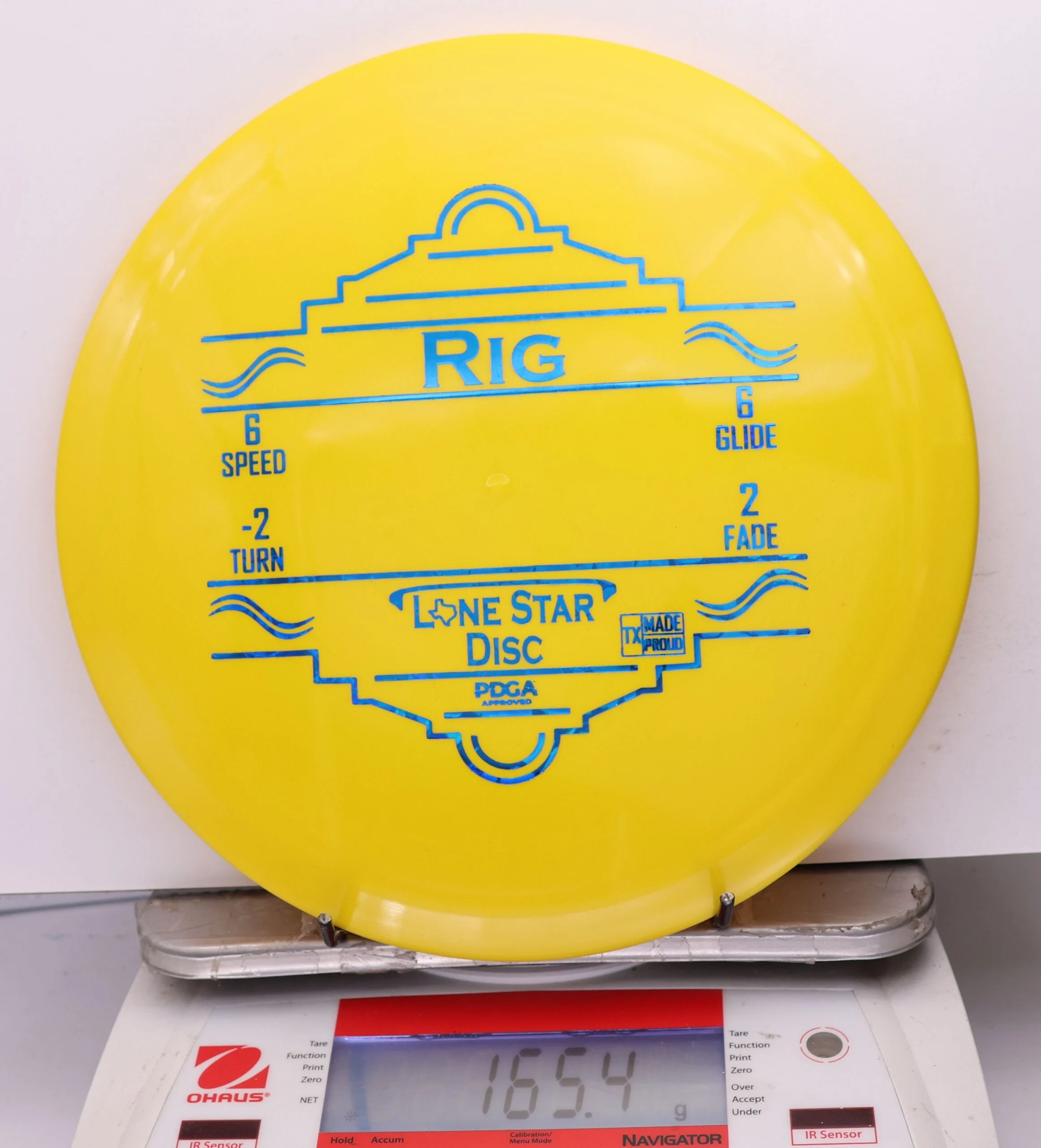 1190130 Bravo Rig - #226 Yellow, 165