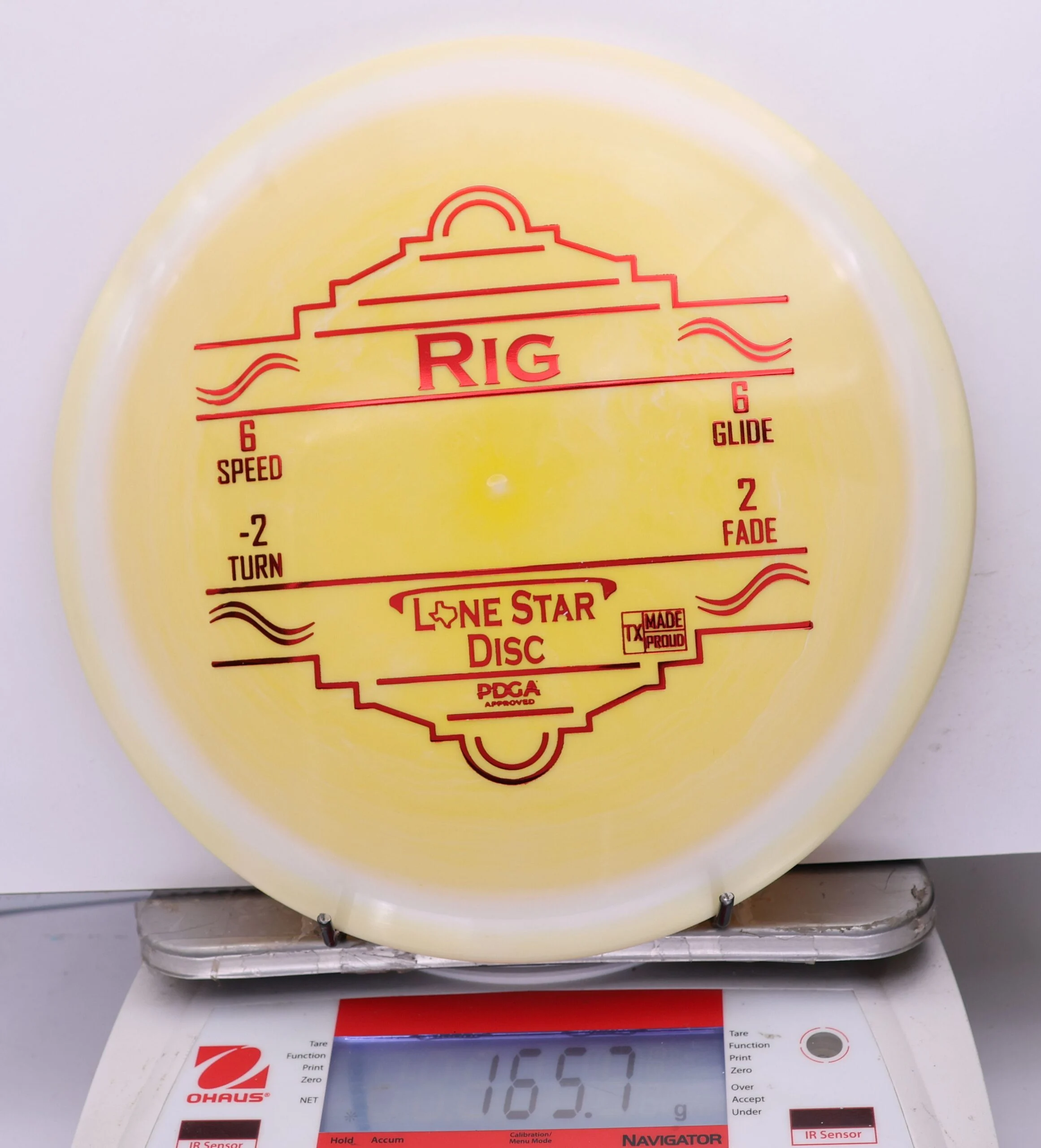 1190131 Bravo Rig - #227 LtYellow, 166