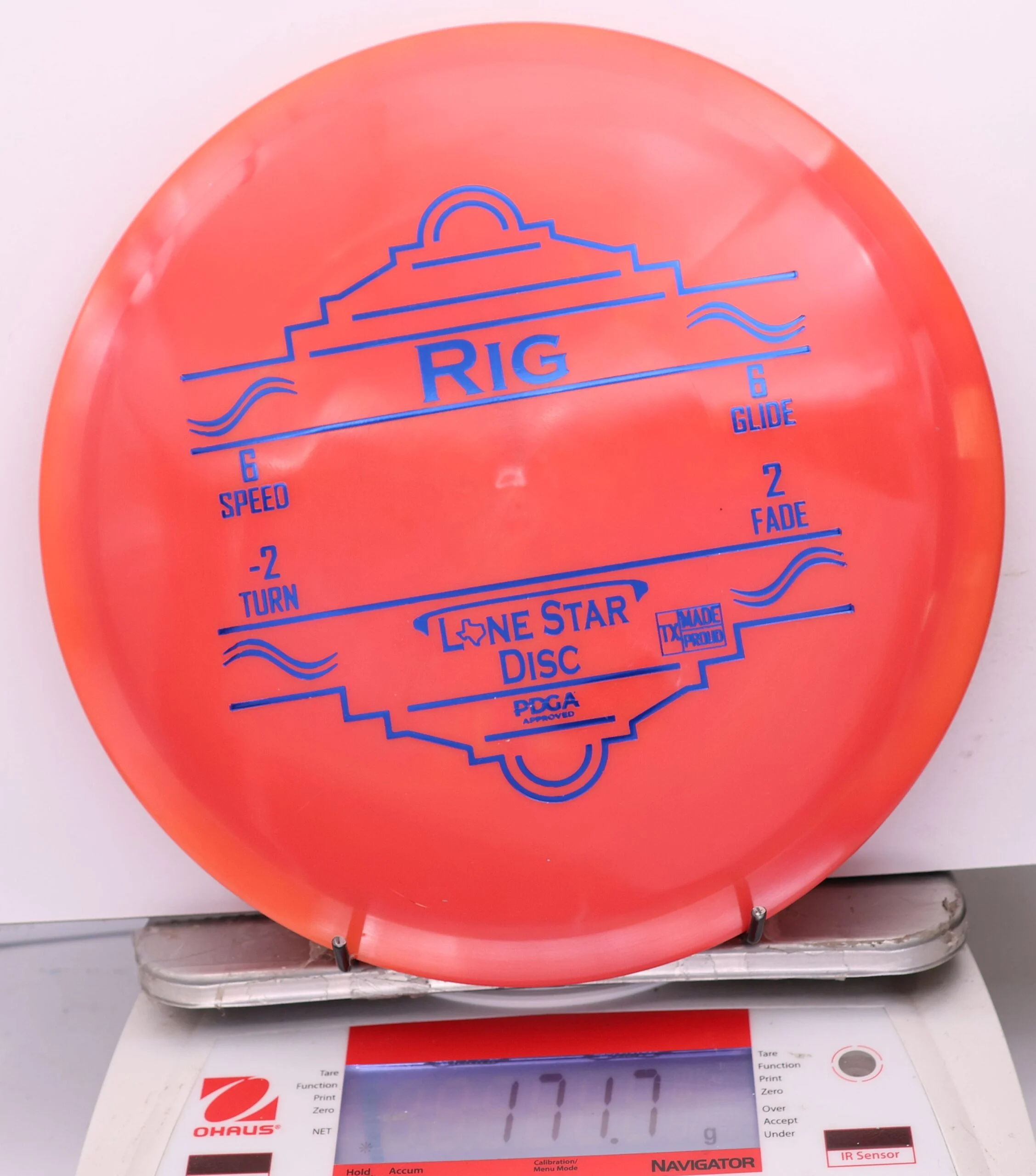 1191035 Alpha Rig - #230 RedOrange, 172