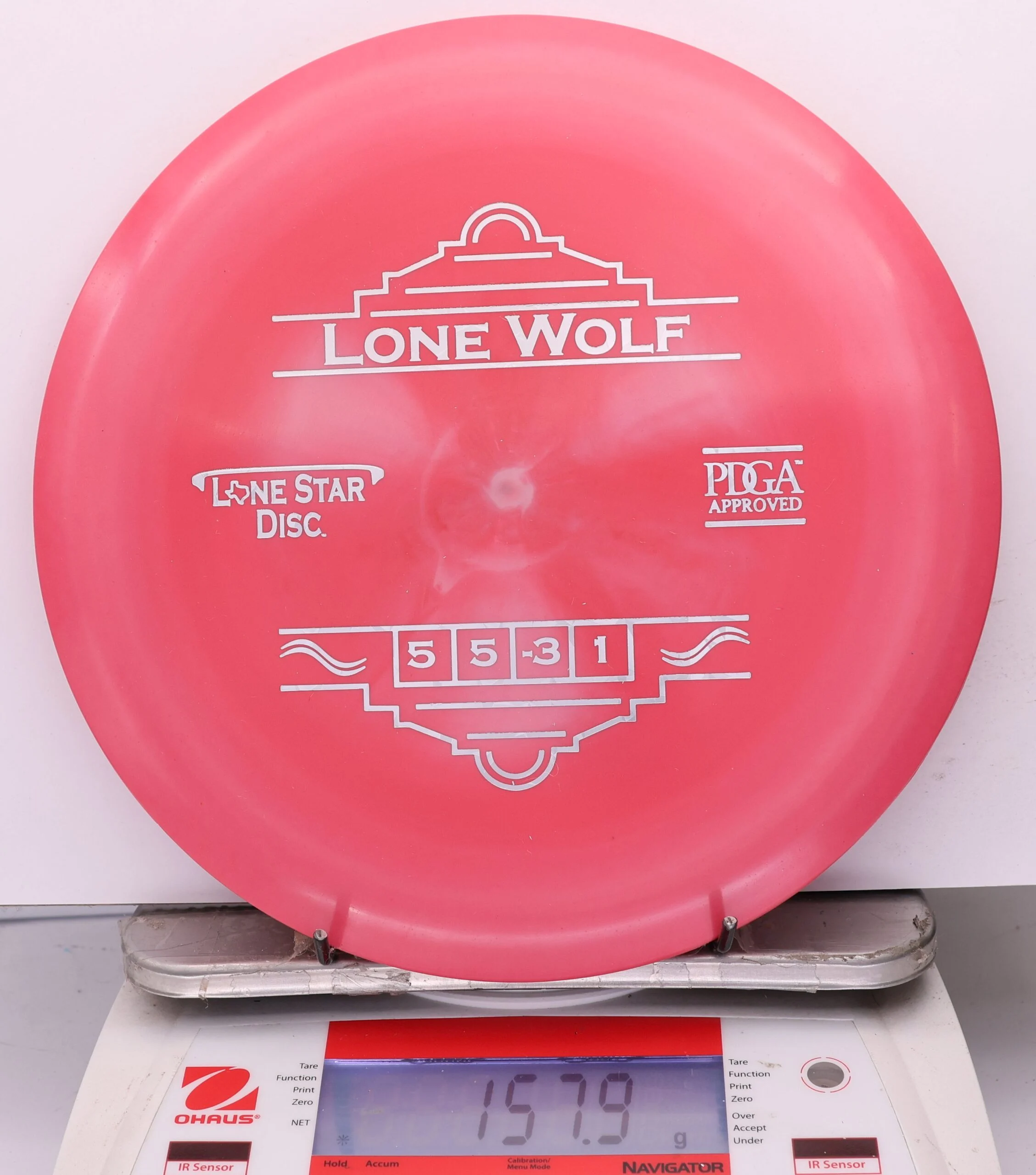 1191650 Lima Lone Wolf - #225 LtRed, 158