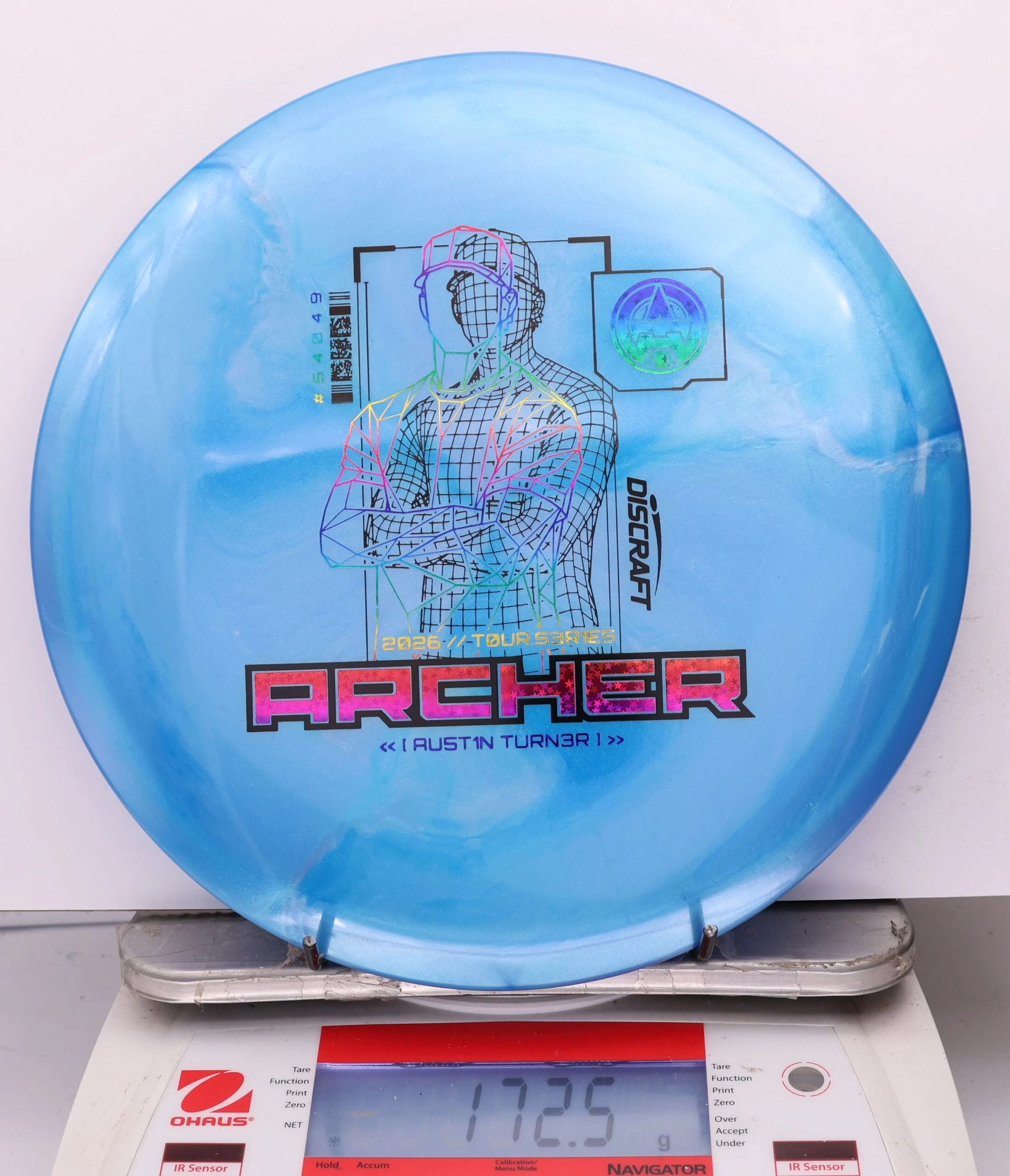 1192705 Big Z Titanium Archer, Austin Turner 2026 Tour Series V2 - #613 Blue, 173