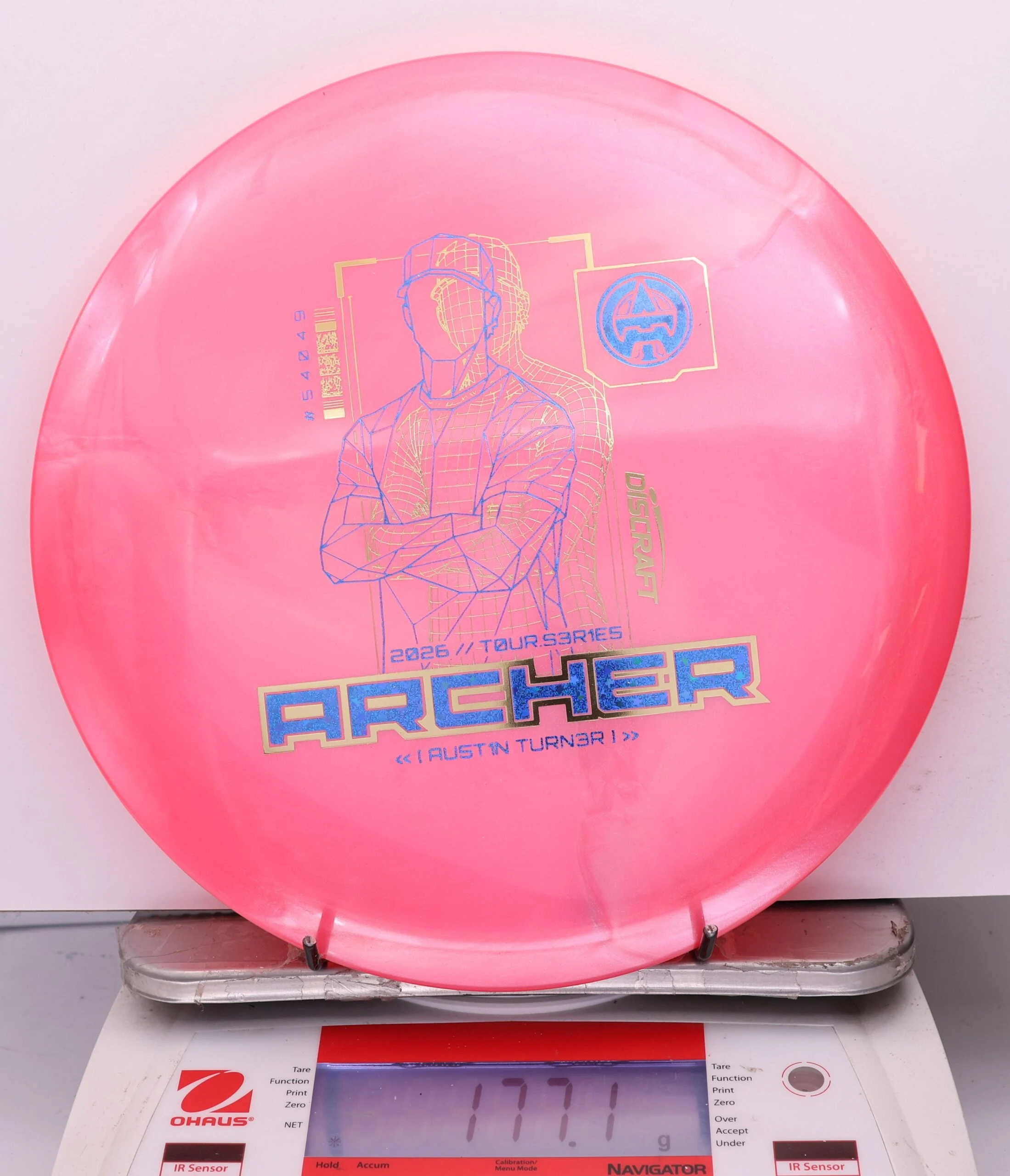 1192706 Big Z Titanium Archer, Austin Turner 2026 Tour Series V2 - #614 Pink, 177