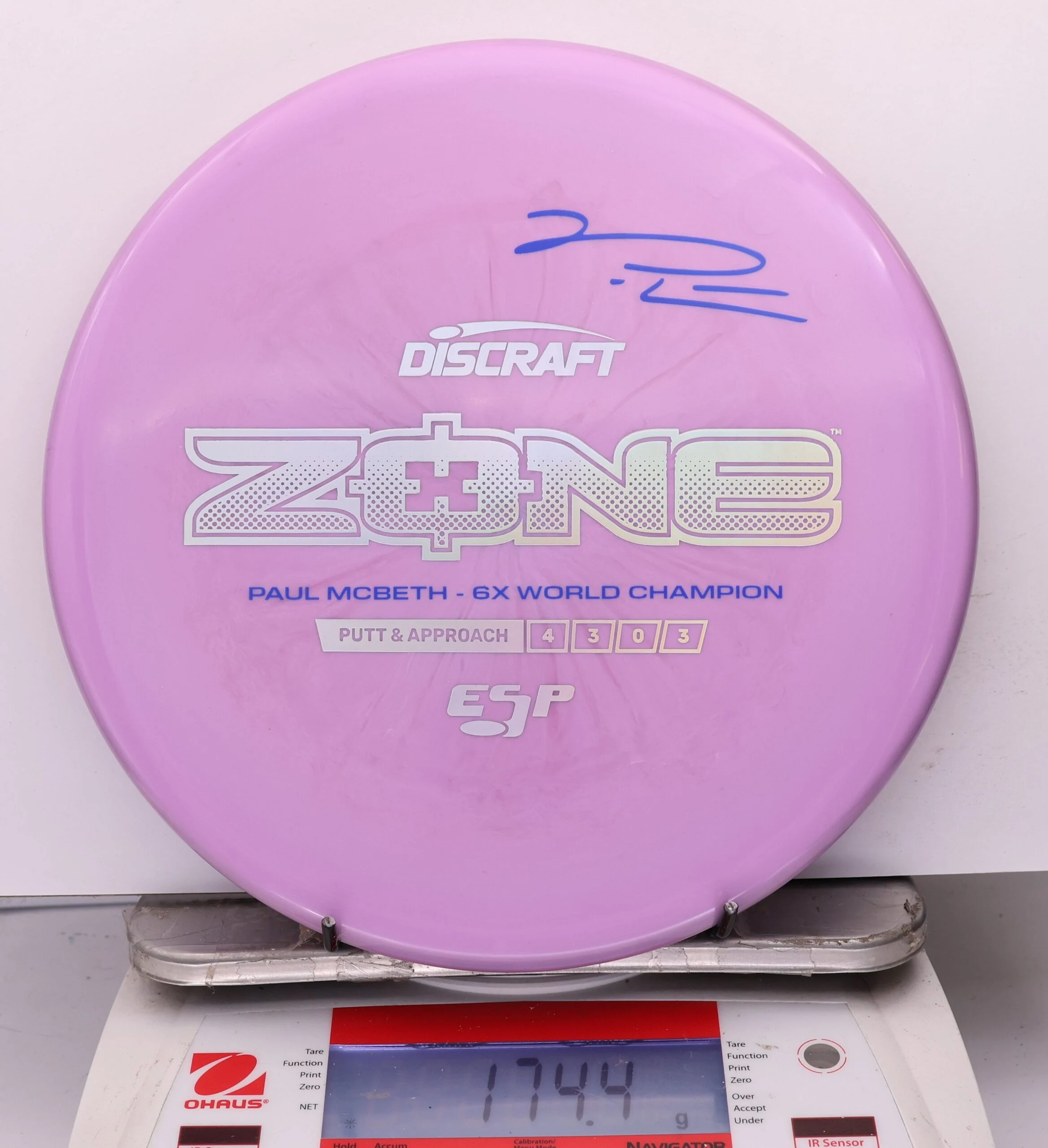 1194551 ESP Zone, Paul McBeth 6X - #610 PinkPurple, 174