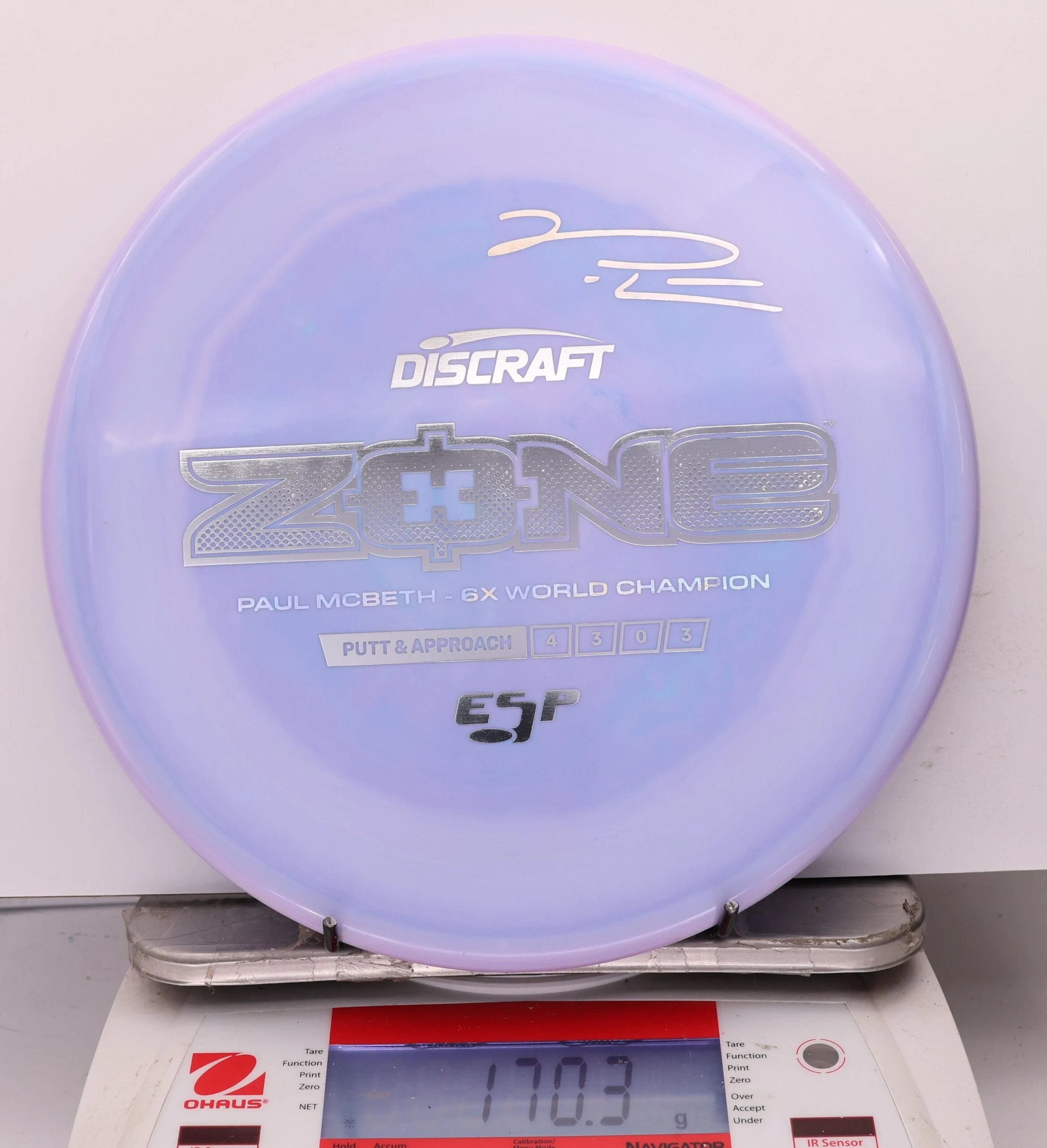 1194568 ESP Zone, Paul McBeth 6X - #615 LtPurple, 170